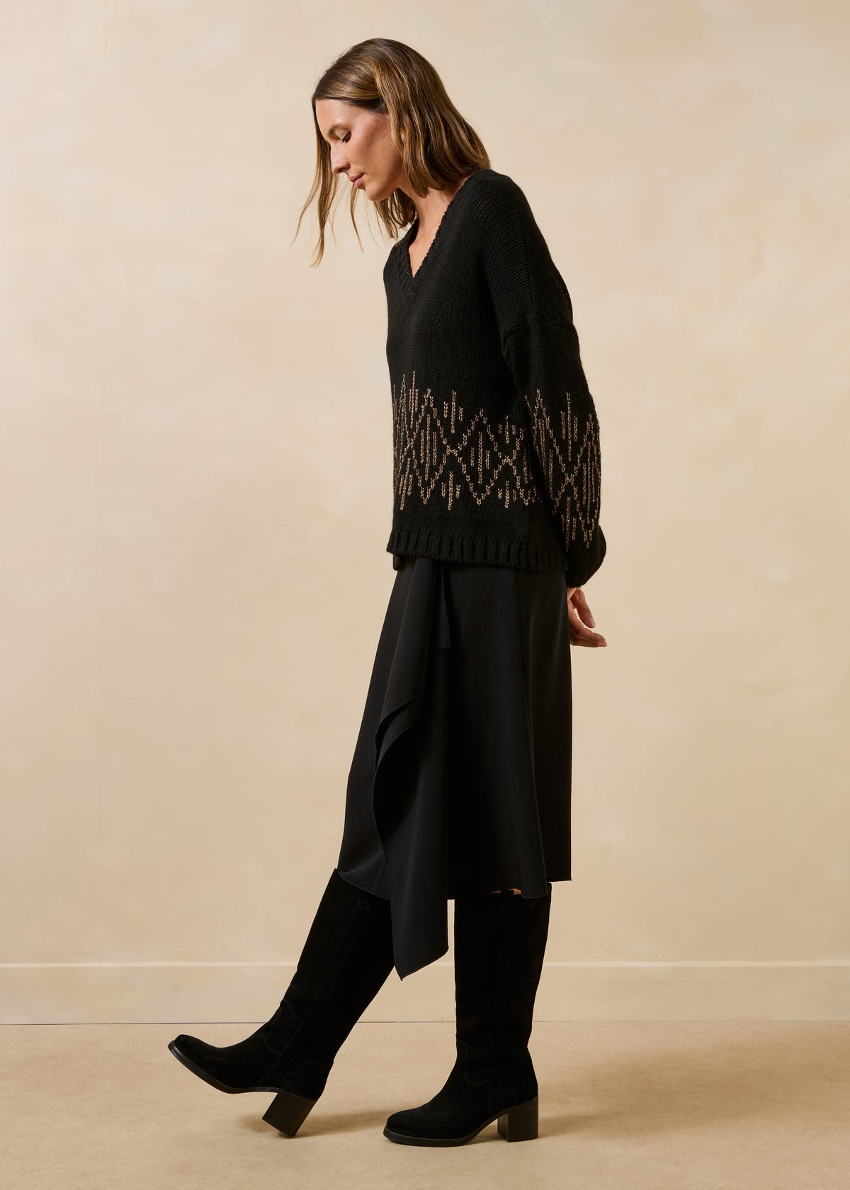 Bottes noires - Sacari