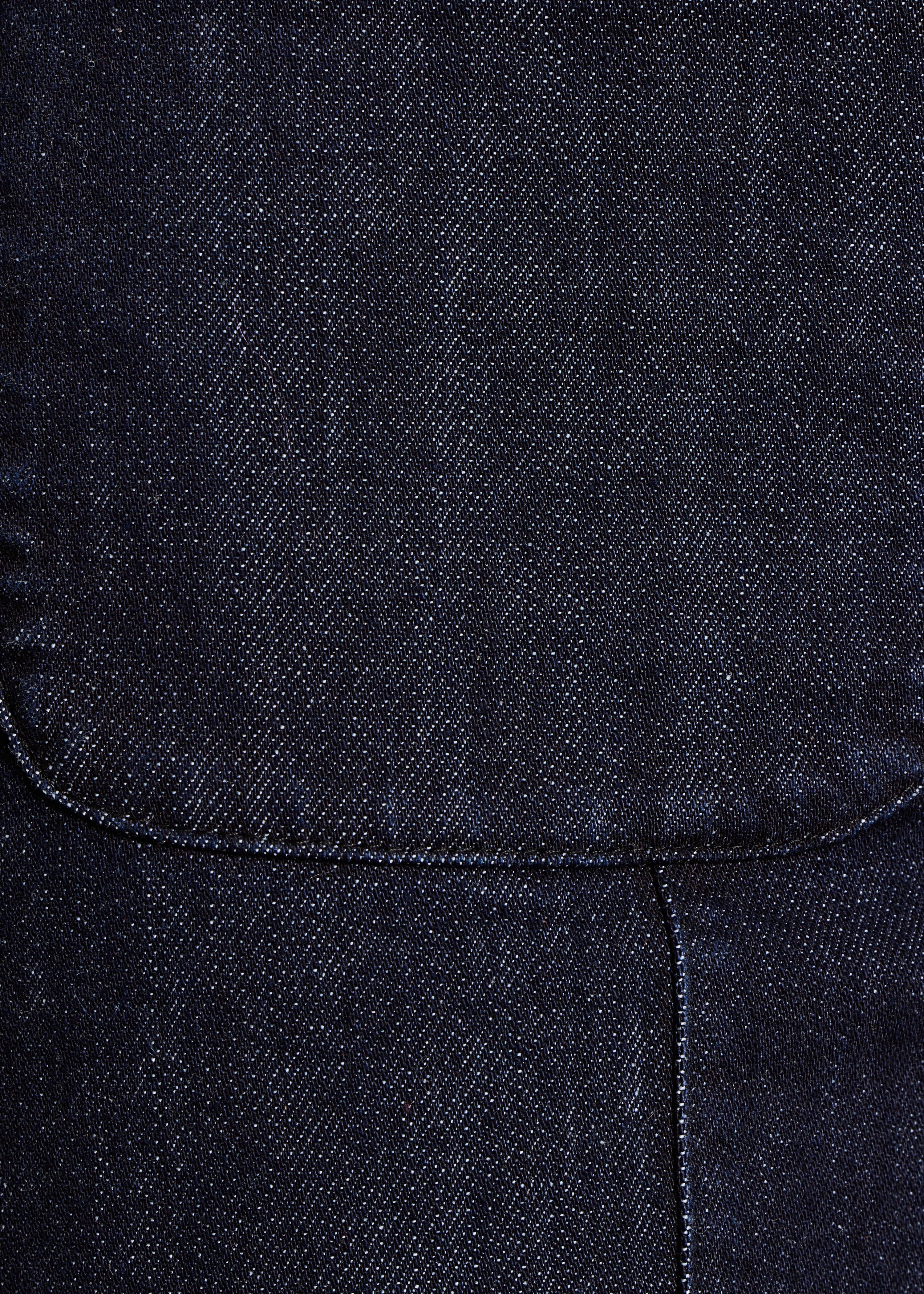 Wijde jeans hoge taille raw