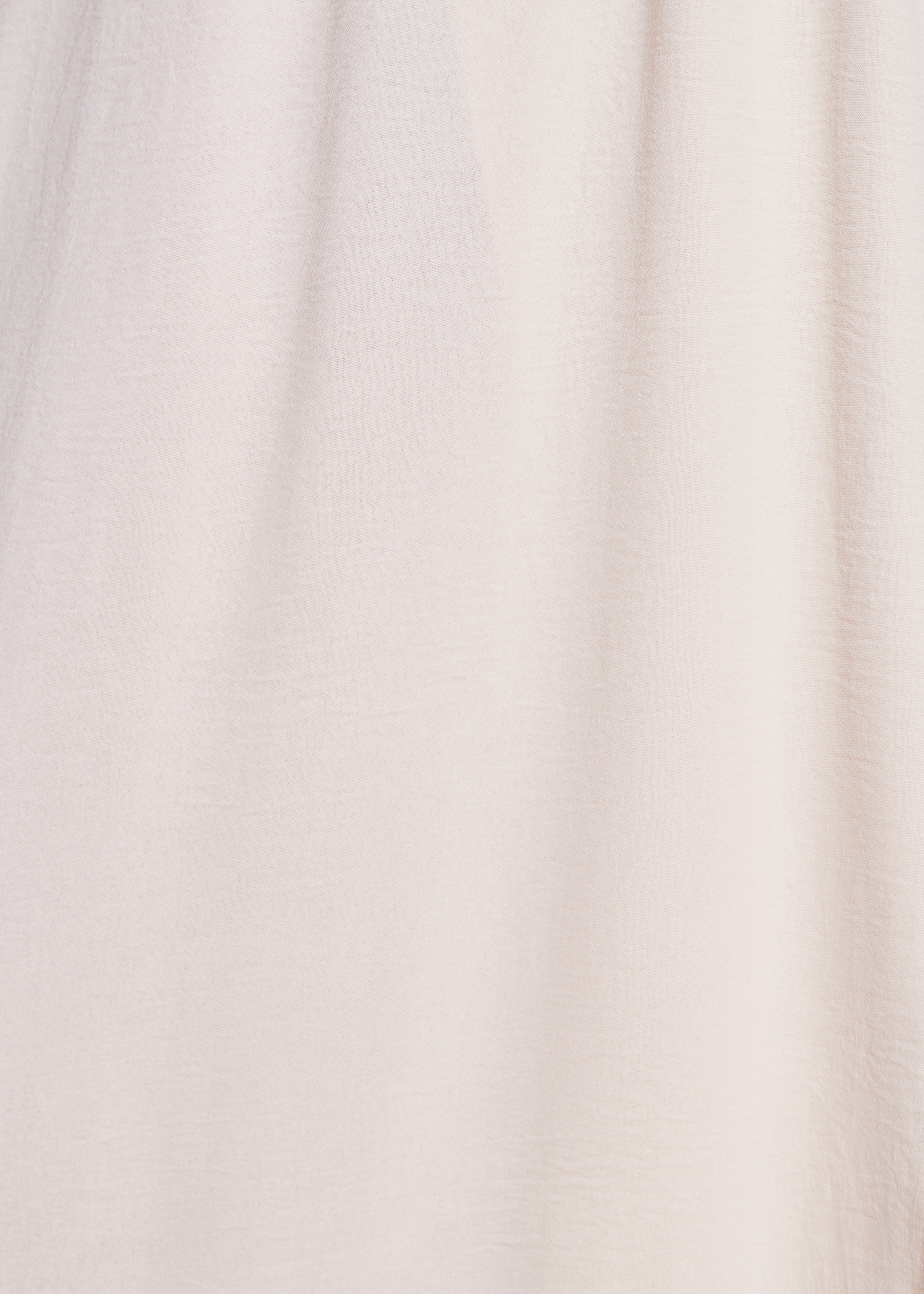 Robe longue écrue faux portefeuille