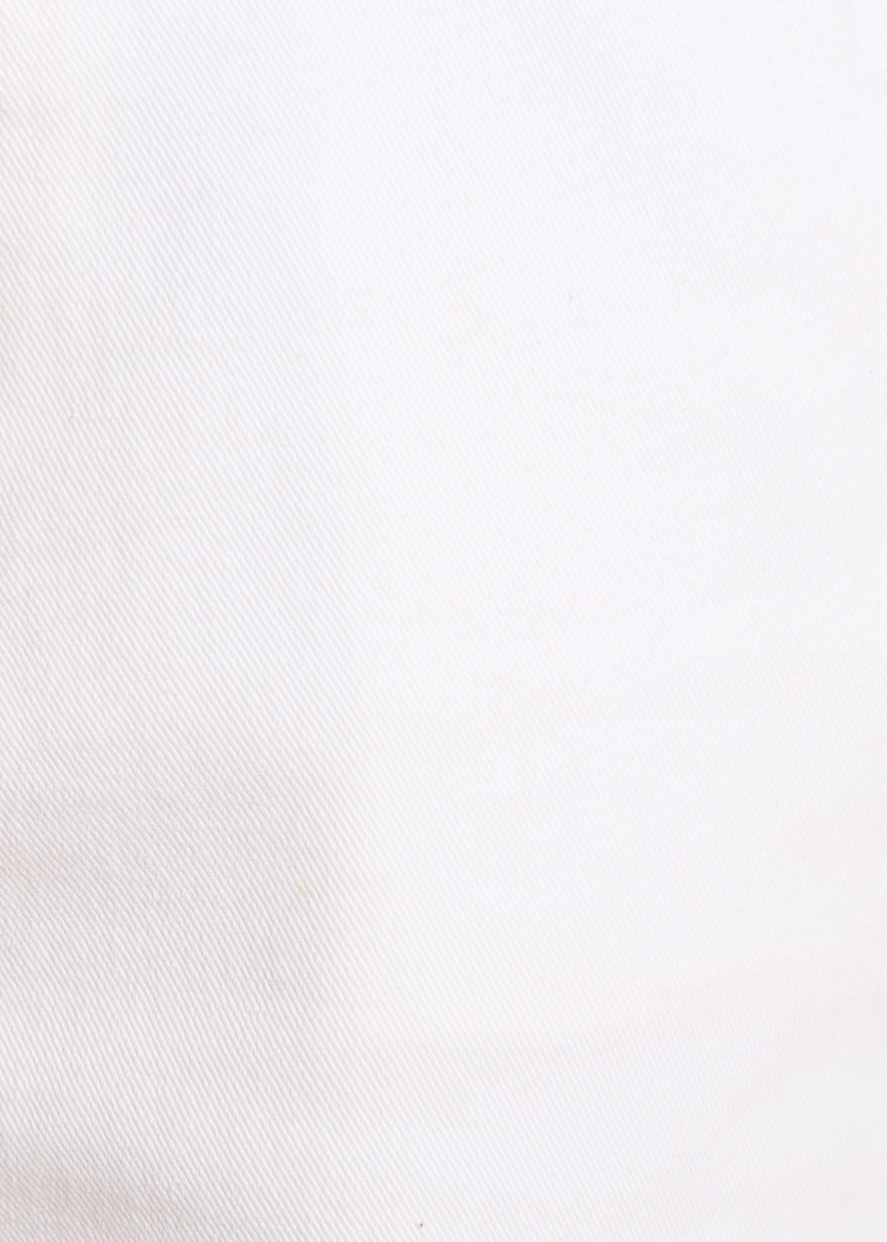 White organic cotton boyfriend jeans