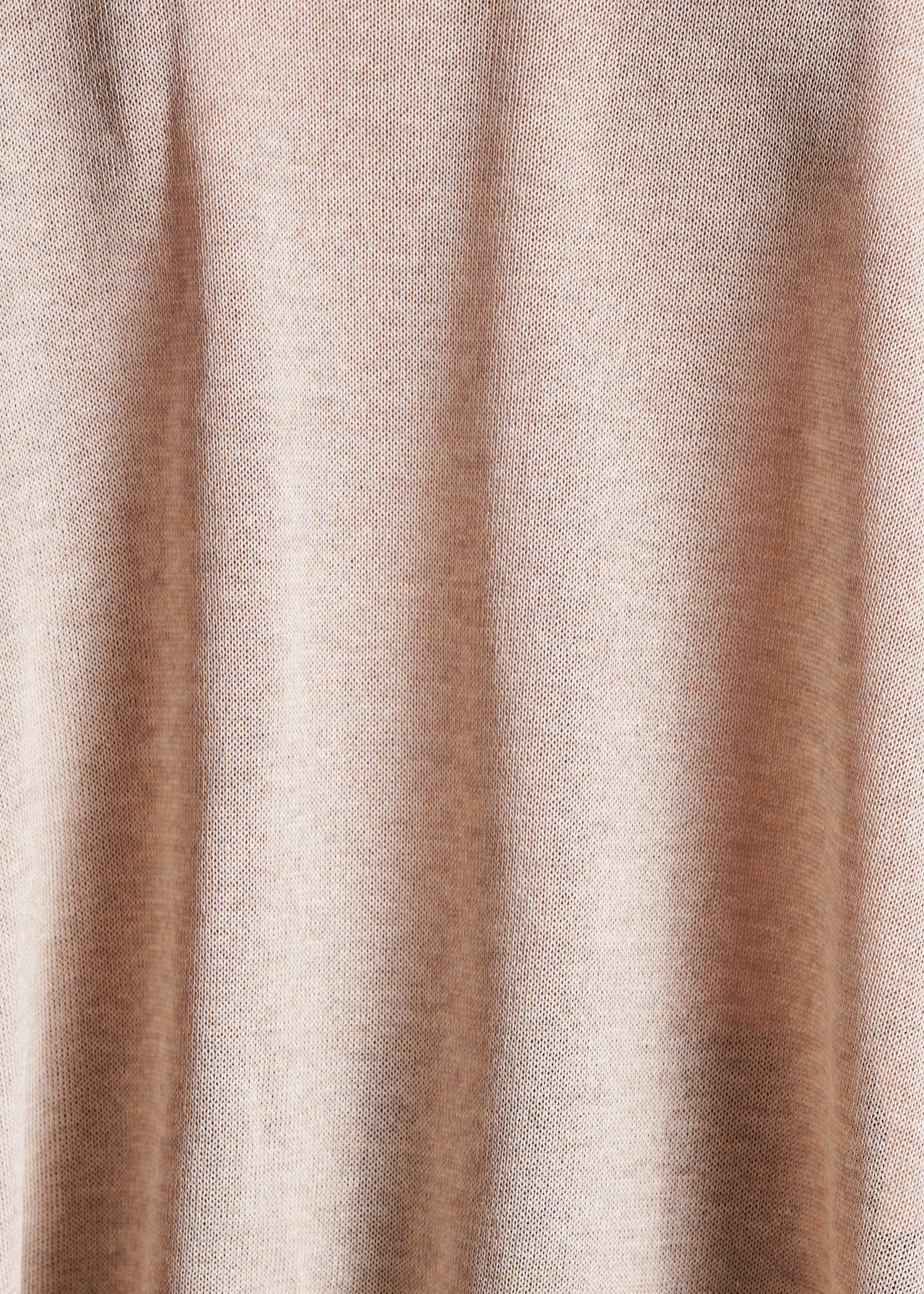 Pull doré manches 3/4 oversize