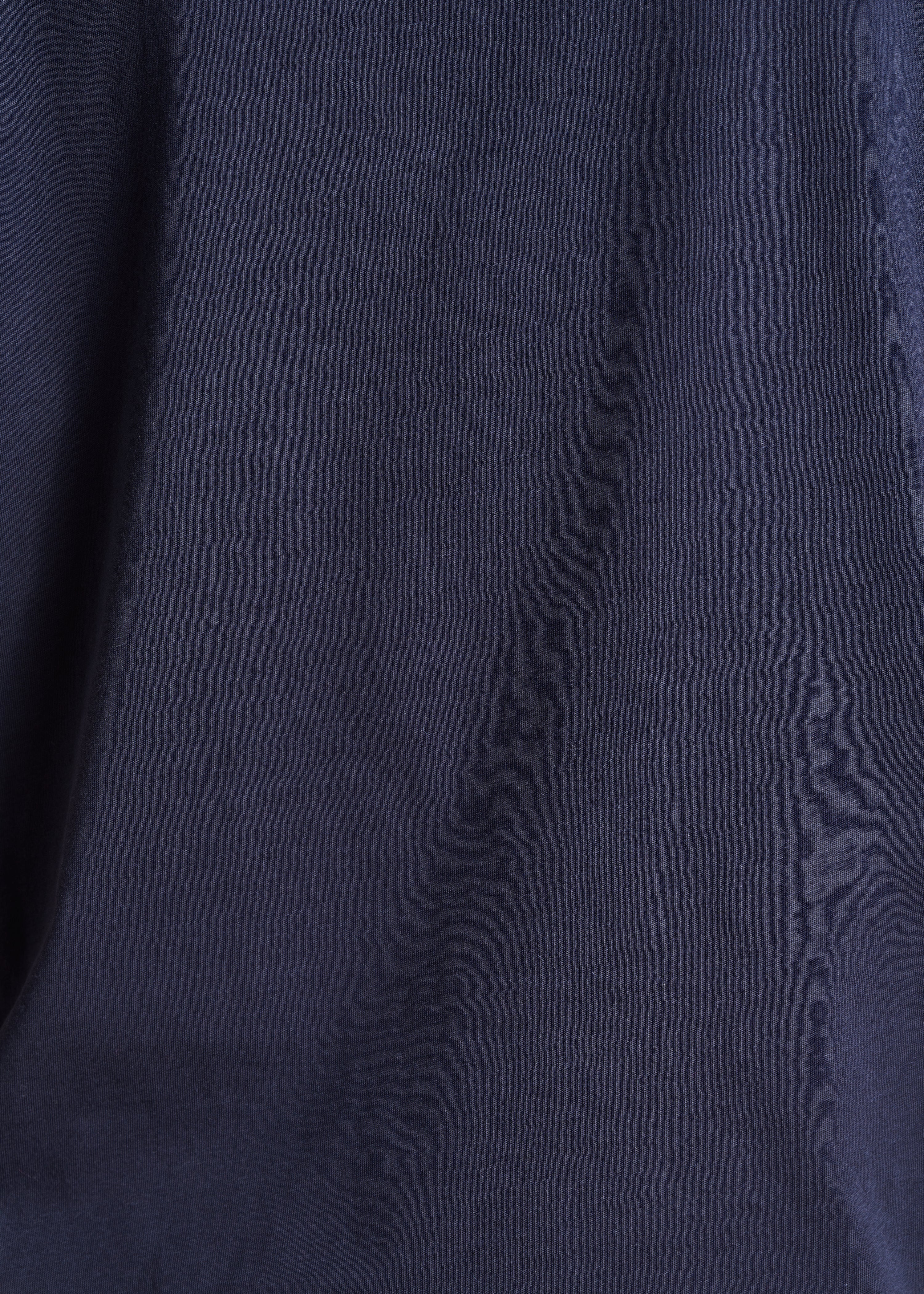 Dark navy oversized short-sleeve T-shirt