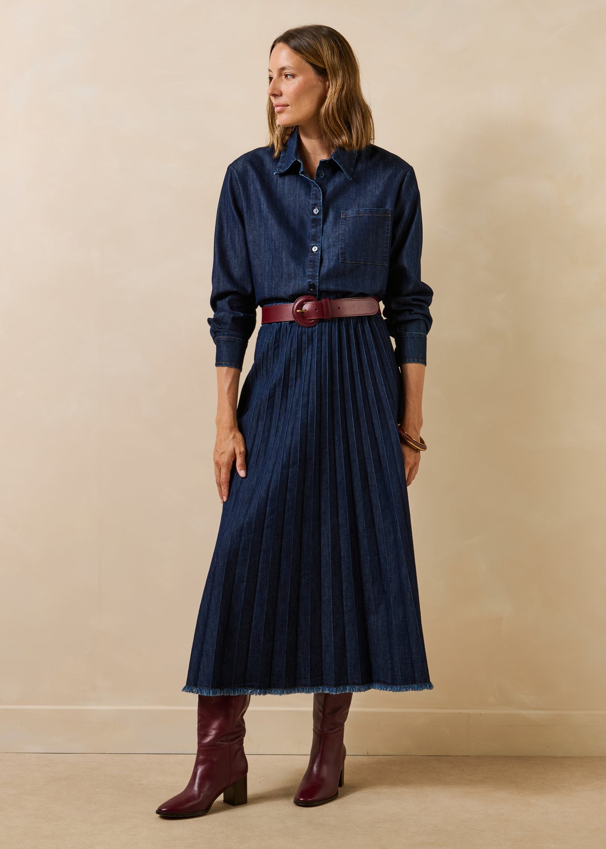 Bottes bordeaux - Zakui