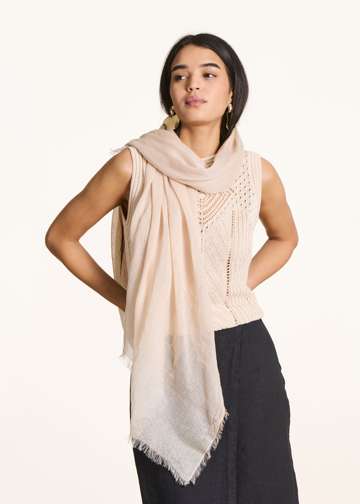 Foulard écru - Dagrun