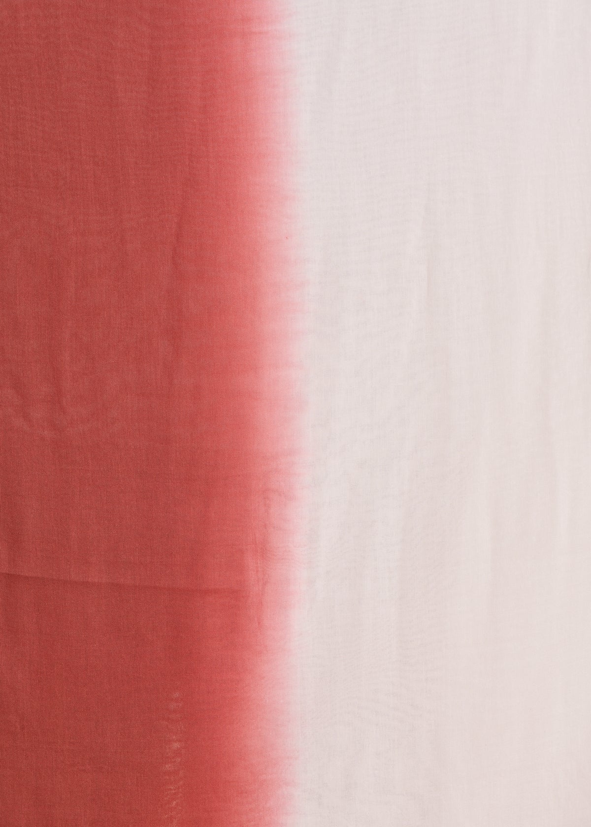 Foulard bicolore beige et marron en coton modal