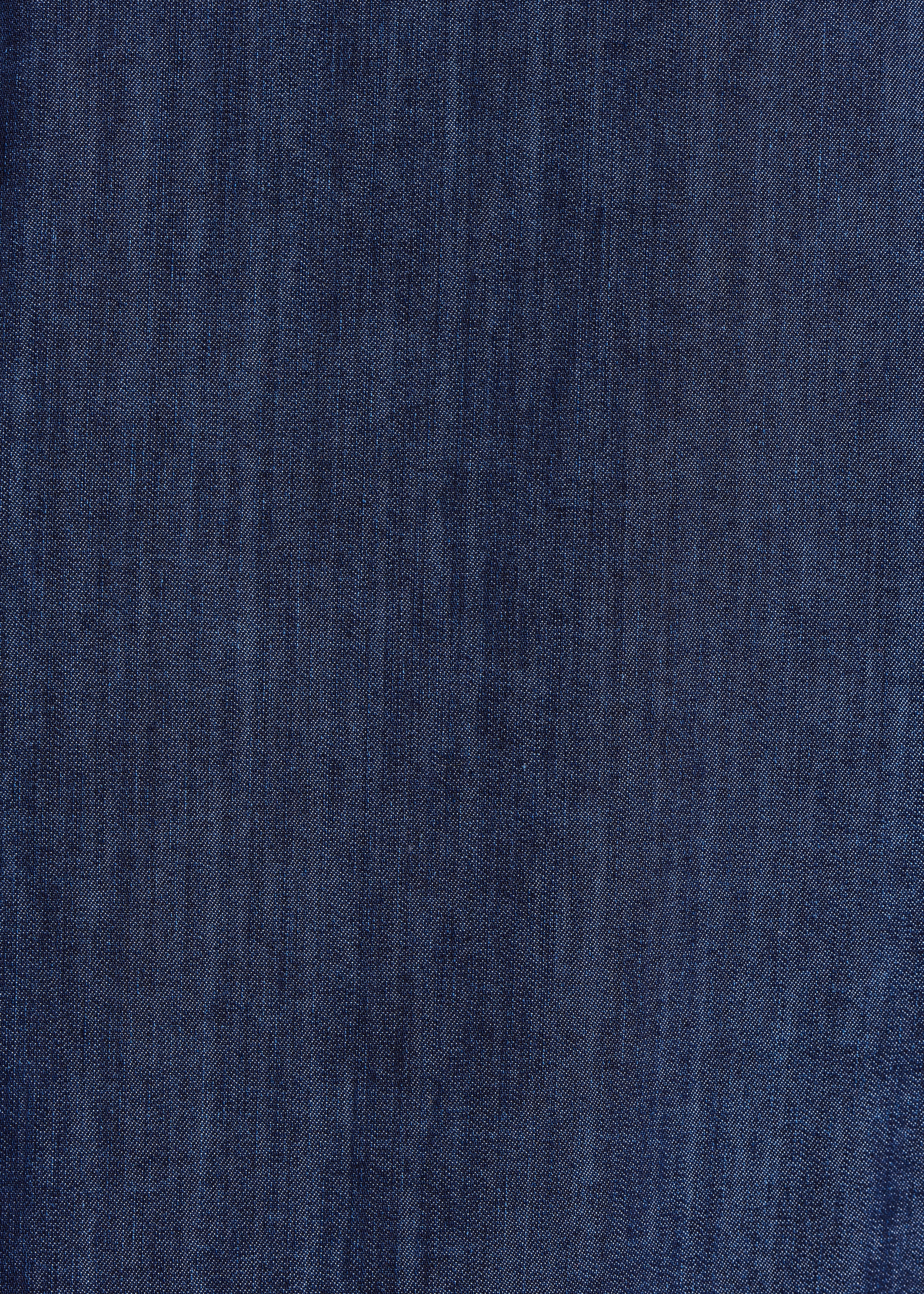 Chemise courte en jean brut