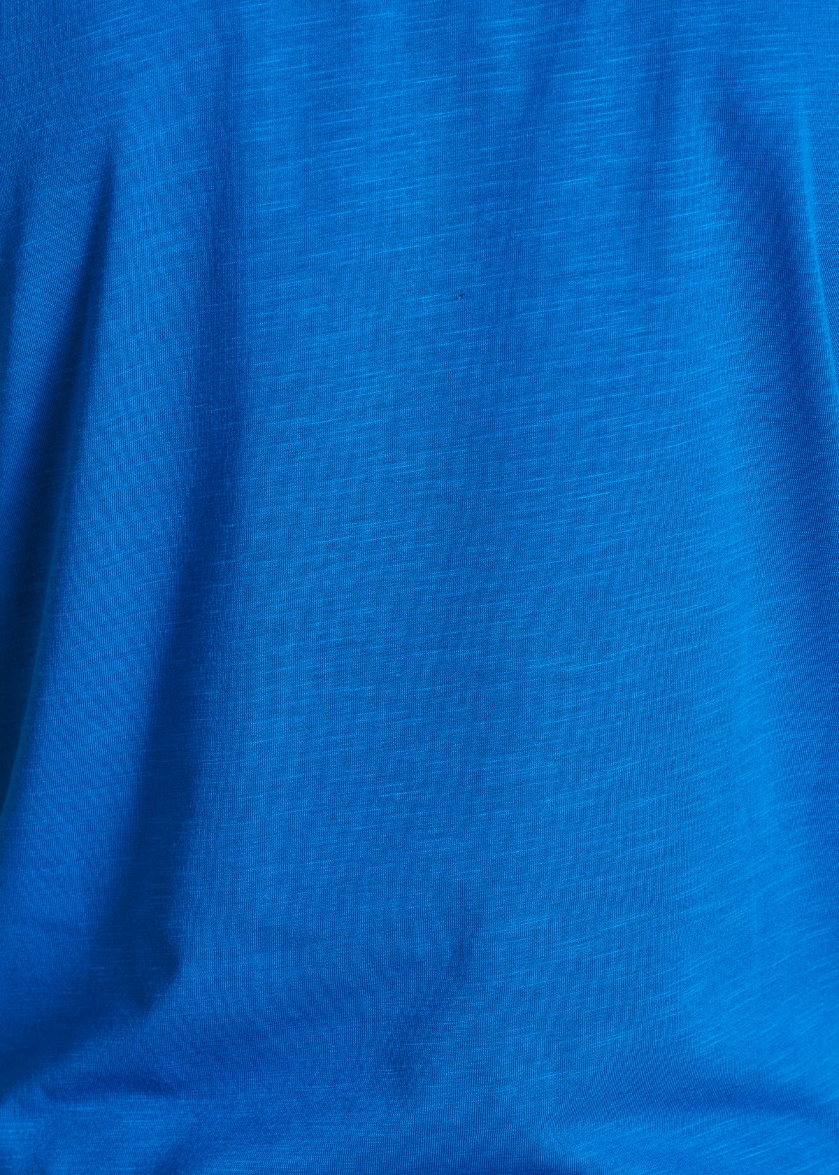 T-shirt bleu à manches courtes en modal