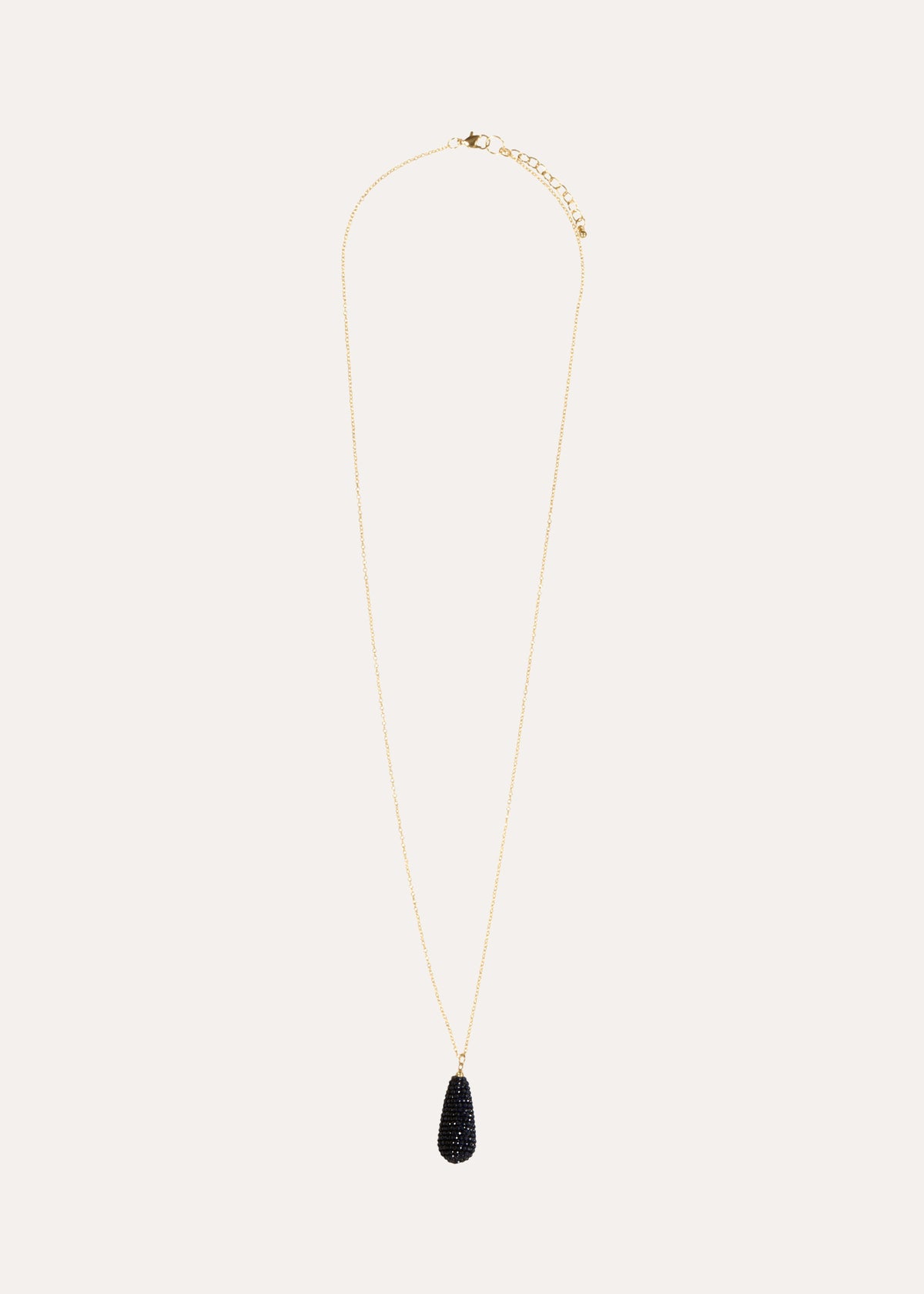 Collier sautoir bleu