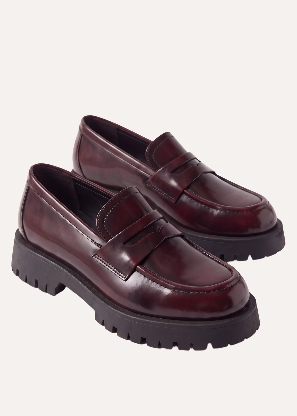 Mocassins bordeaux - Tanzi