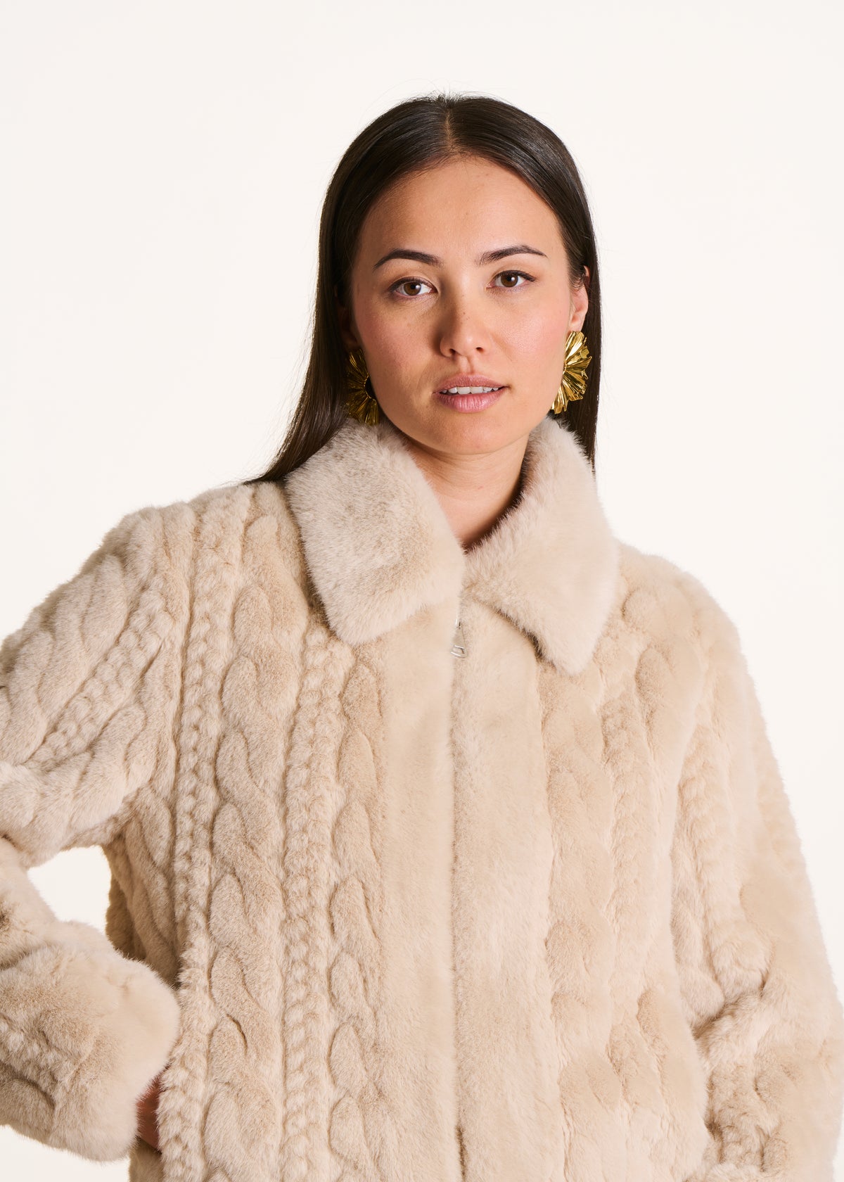 Manteau écru - Elisa