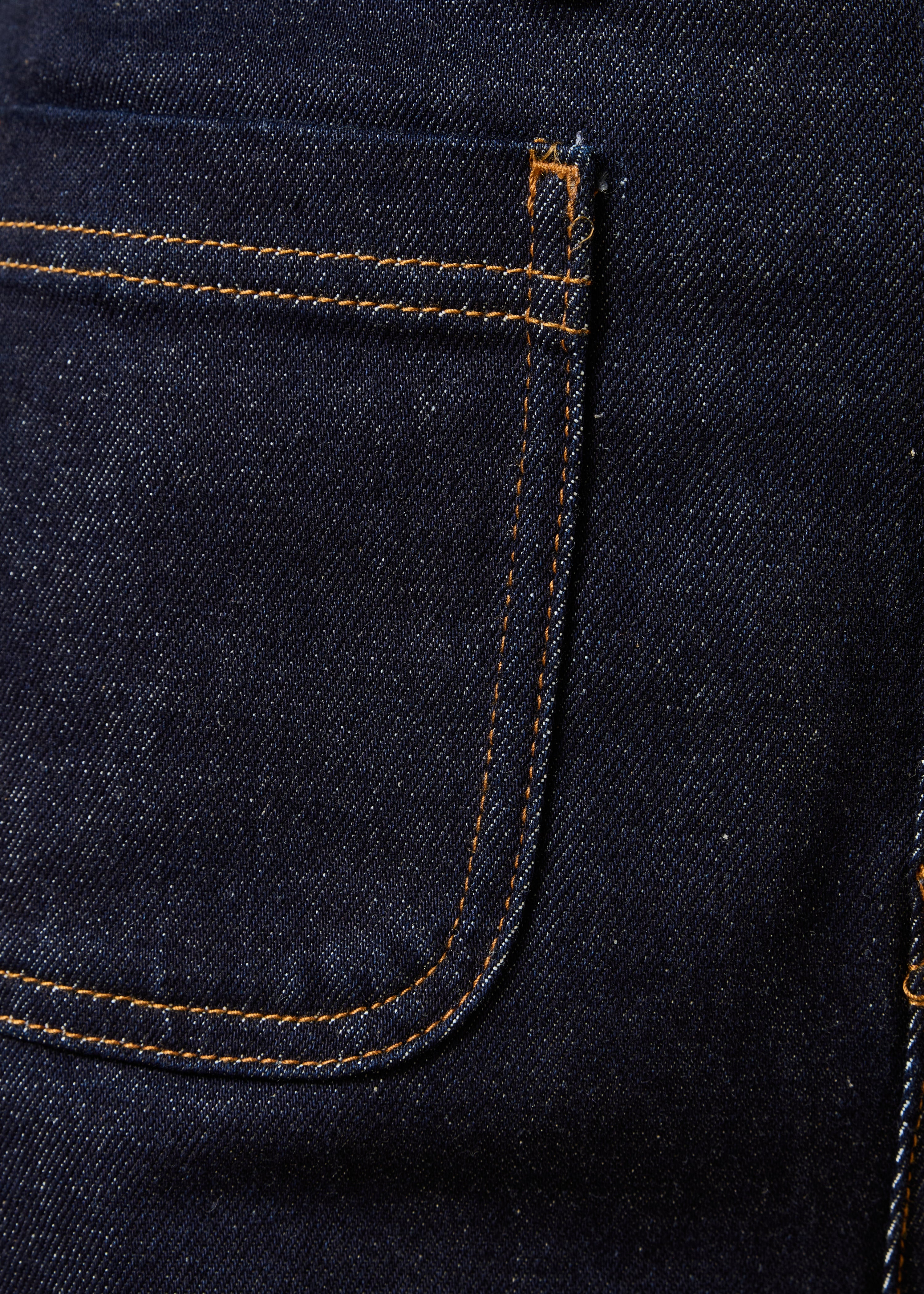 Jean large brut en coton biologique