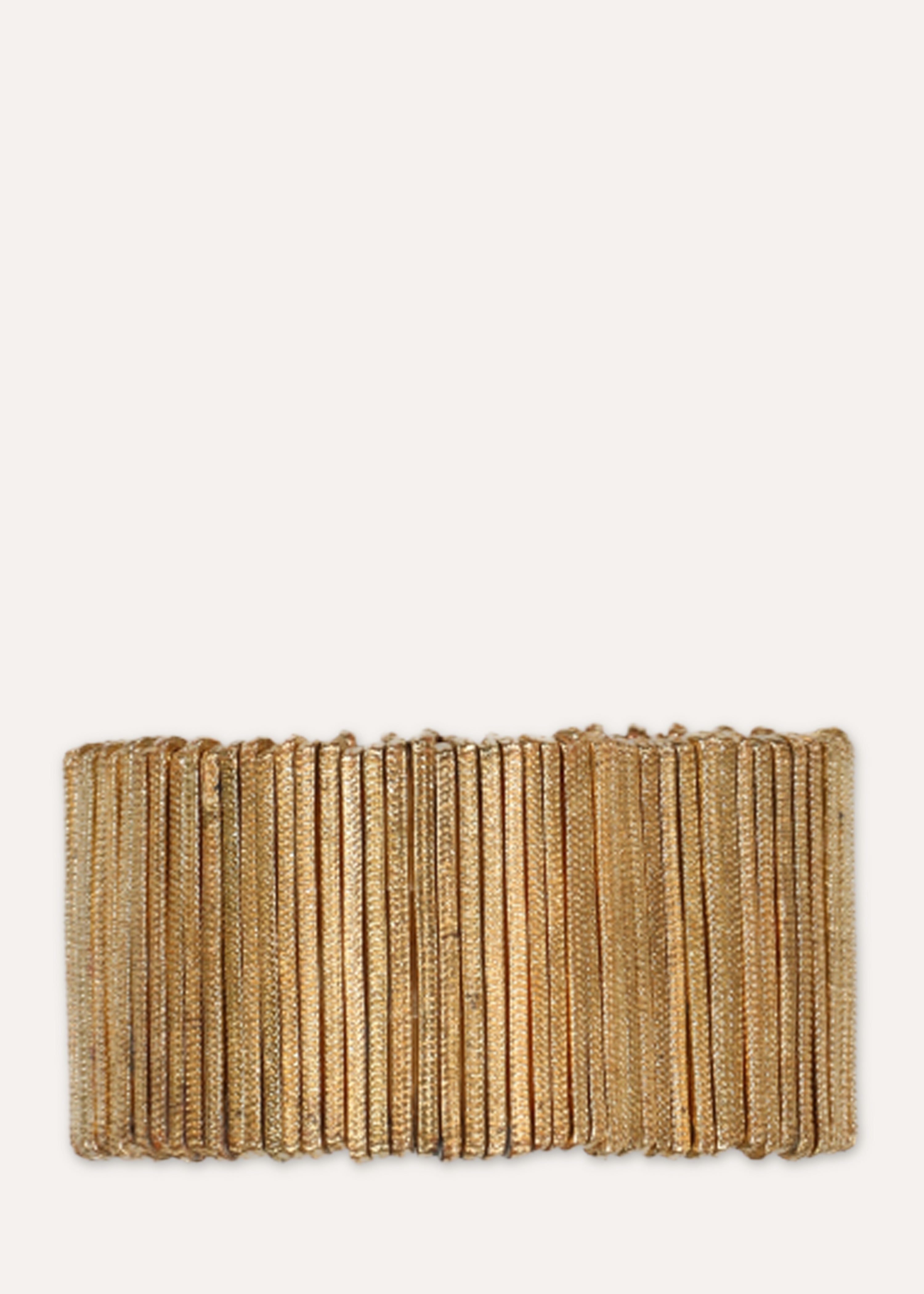Elastisches goldfarbenes Armband