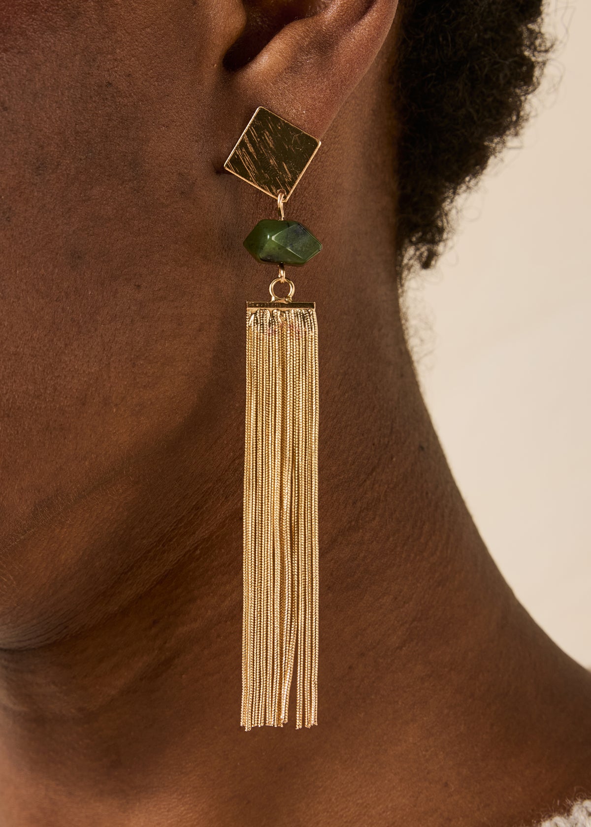 Boucles d'oreilles dorées - Fils