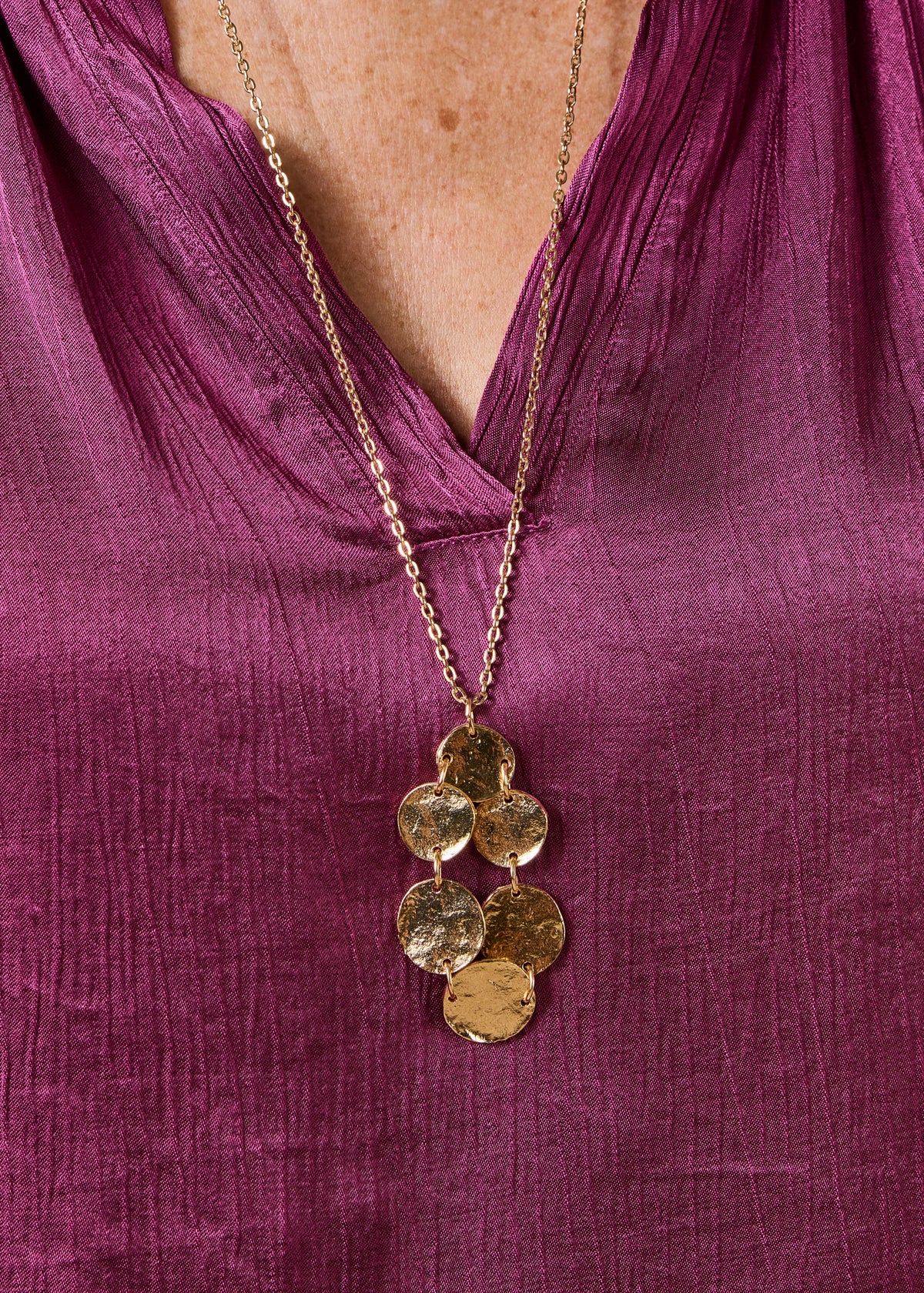 Collier doré - Fluvio