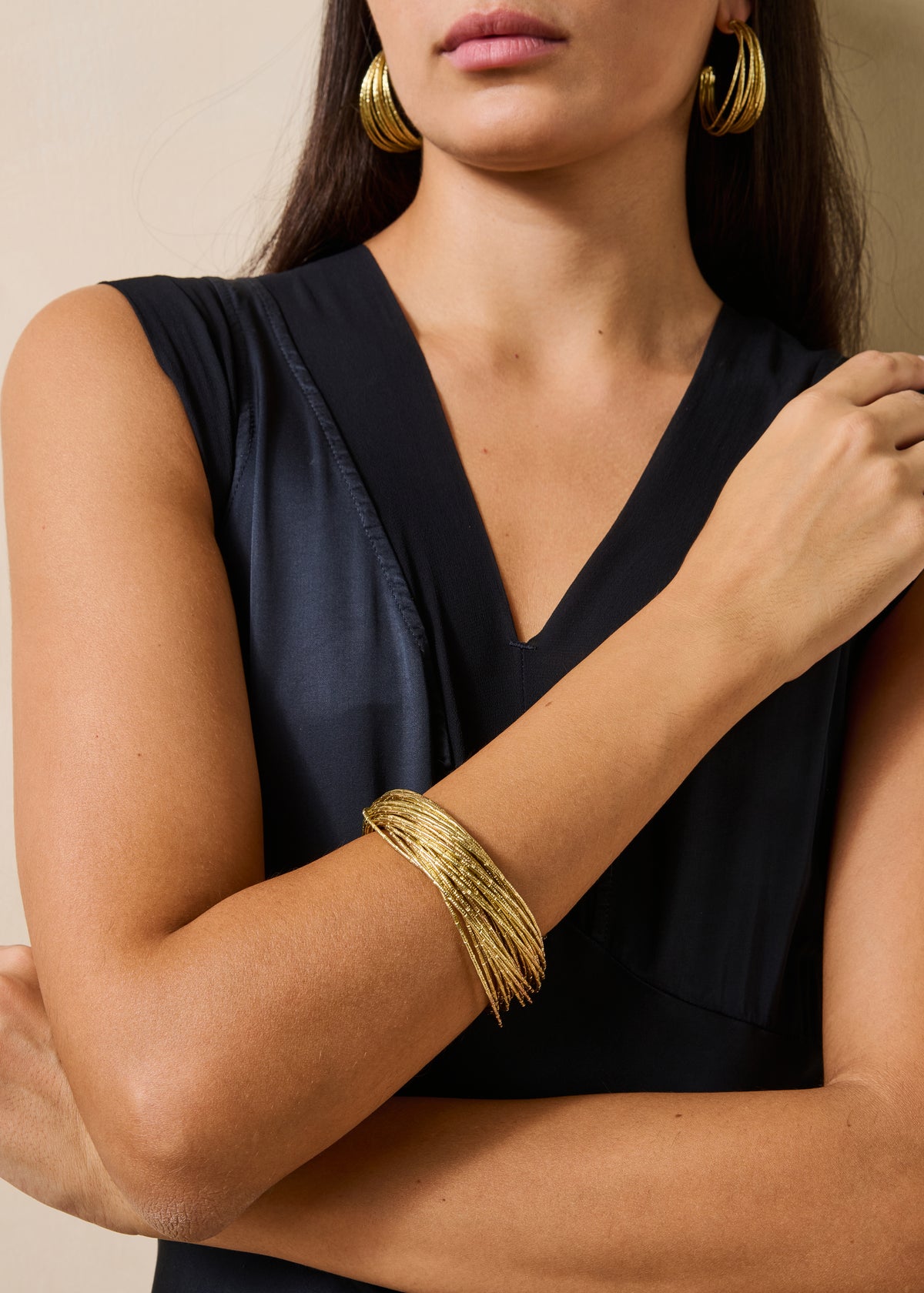 Bracelet doré - Fureur
