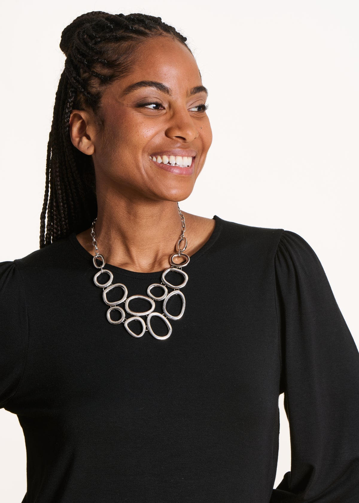 Collier argenté - Furiu