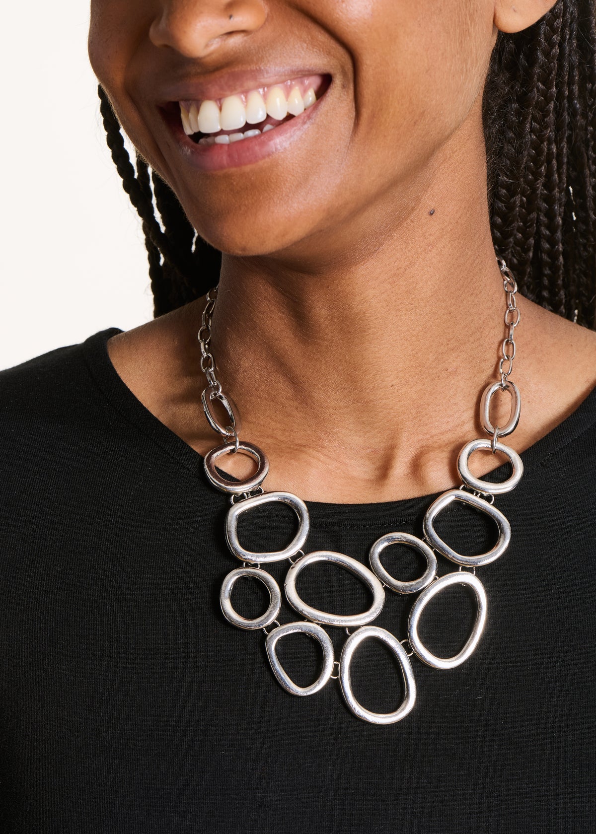 Collier argenté - Furiu