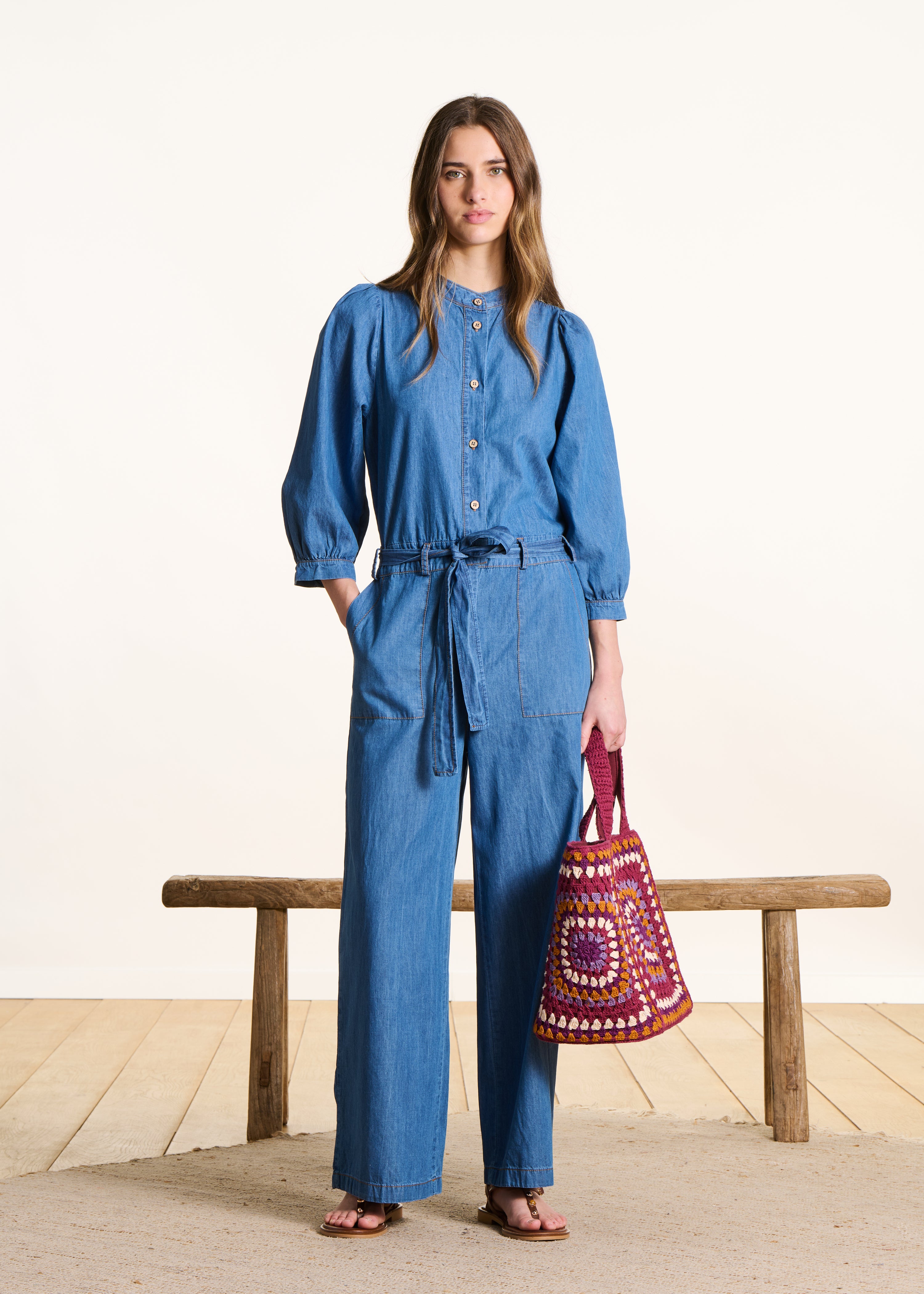 Weiche Jeanshose Overall