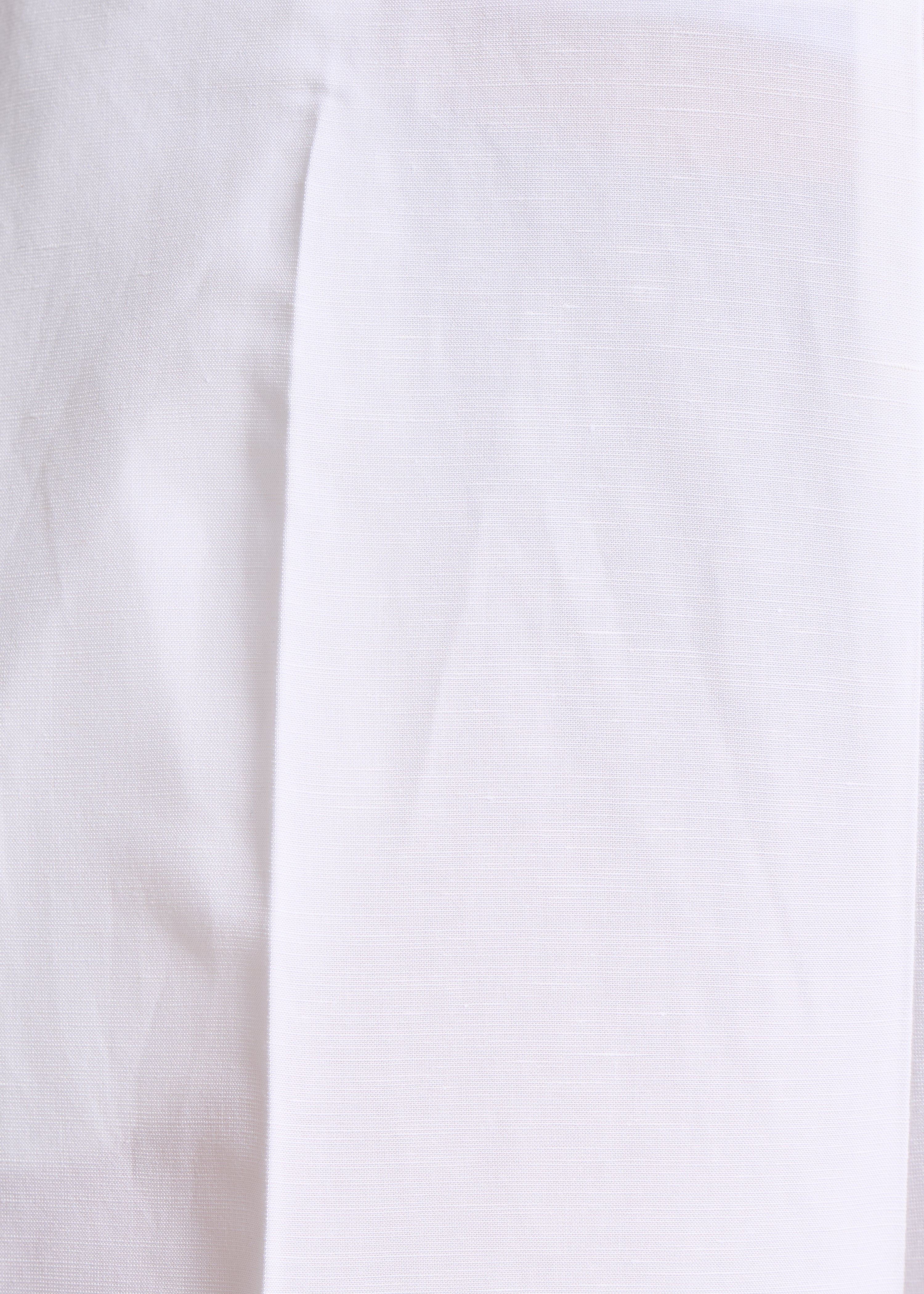 Witte wijde broek met hoge taille