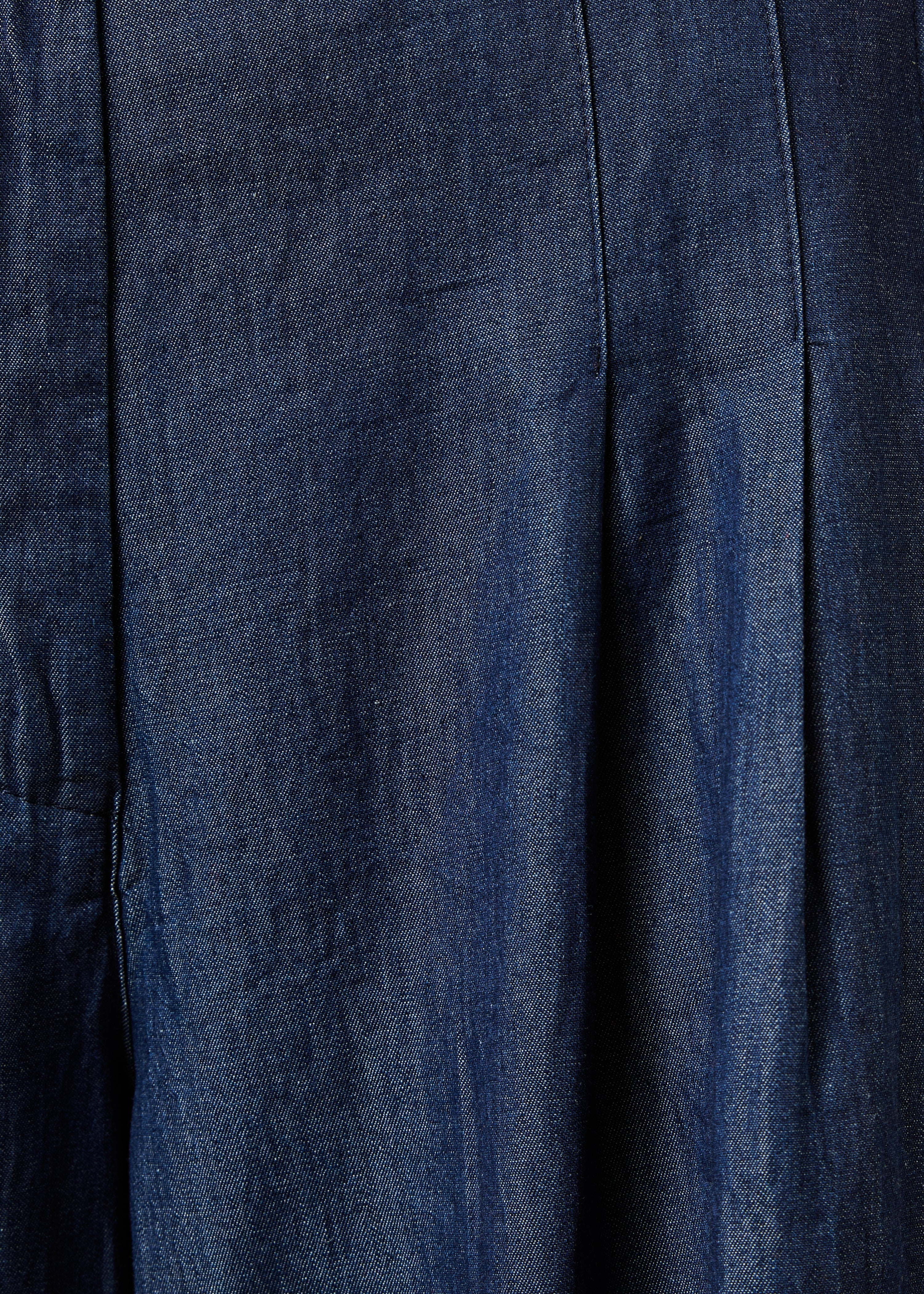 Pantalon bleu brut