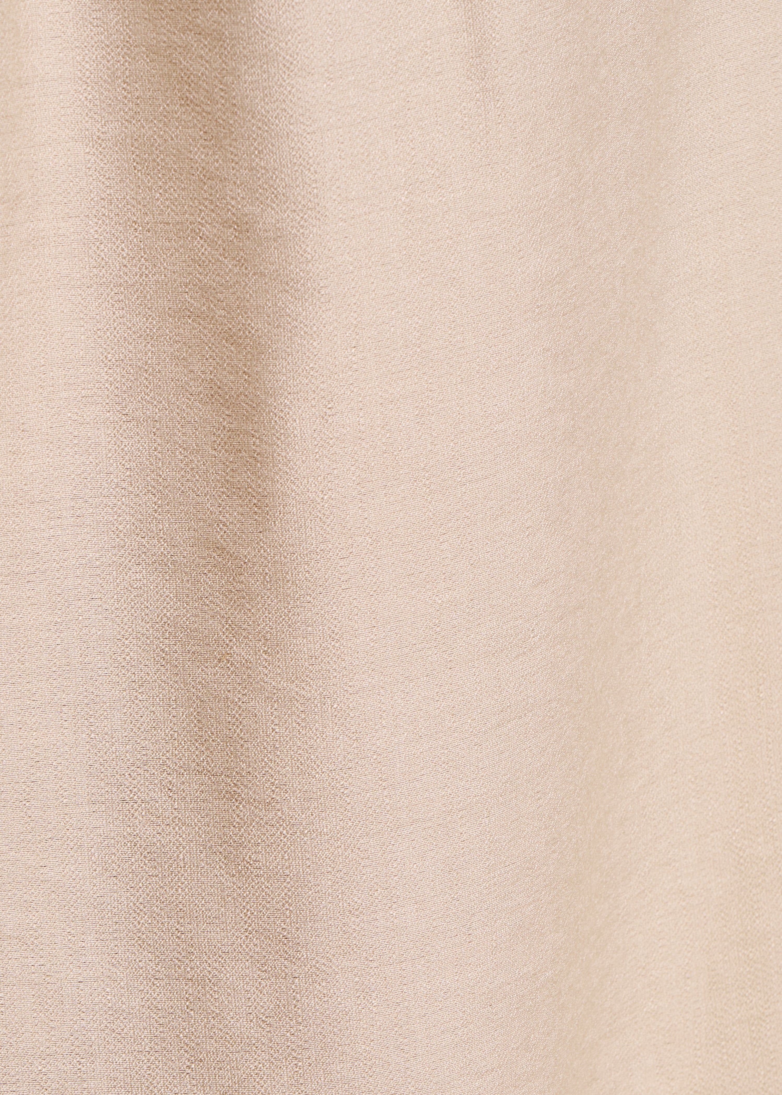 Beige high-waisted long pants