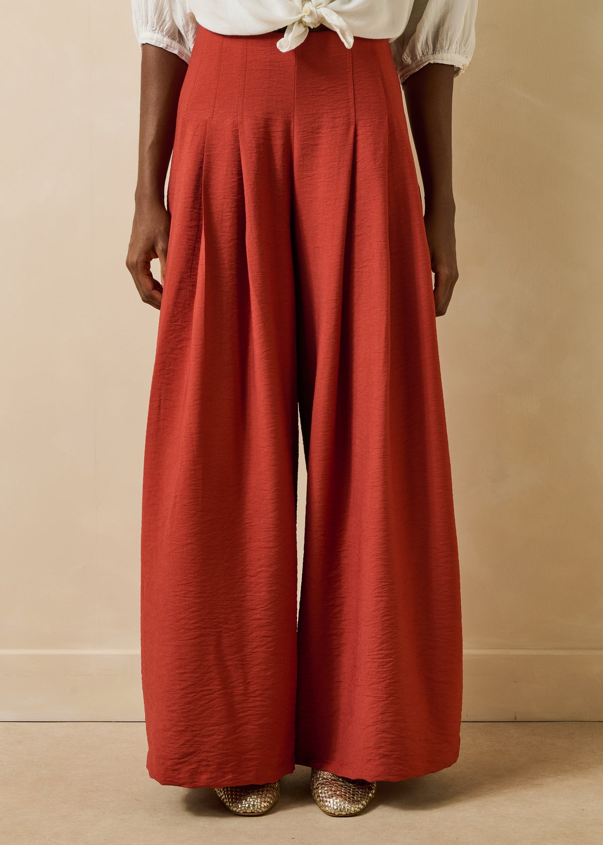 Pantaloni terracotta - Veroni