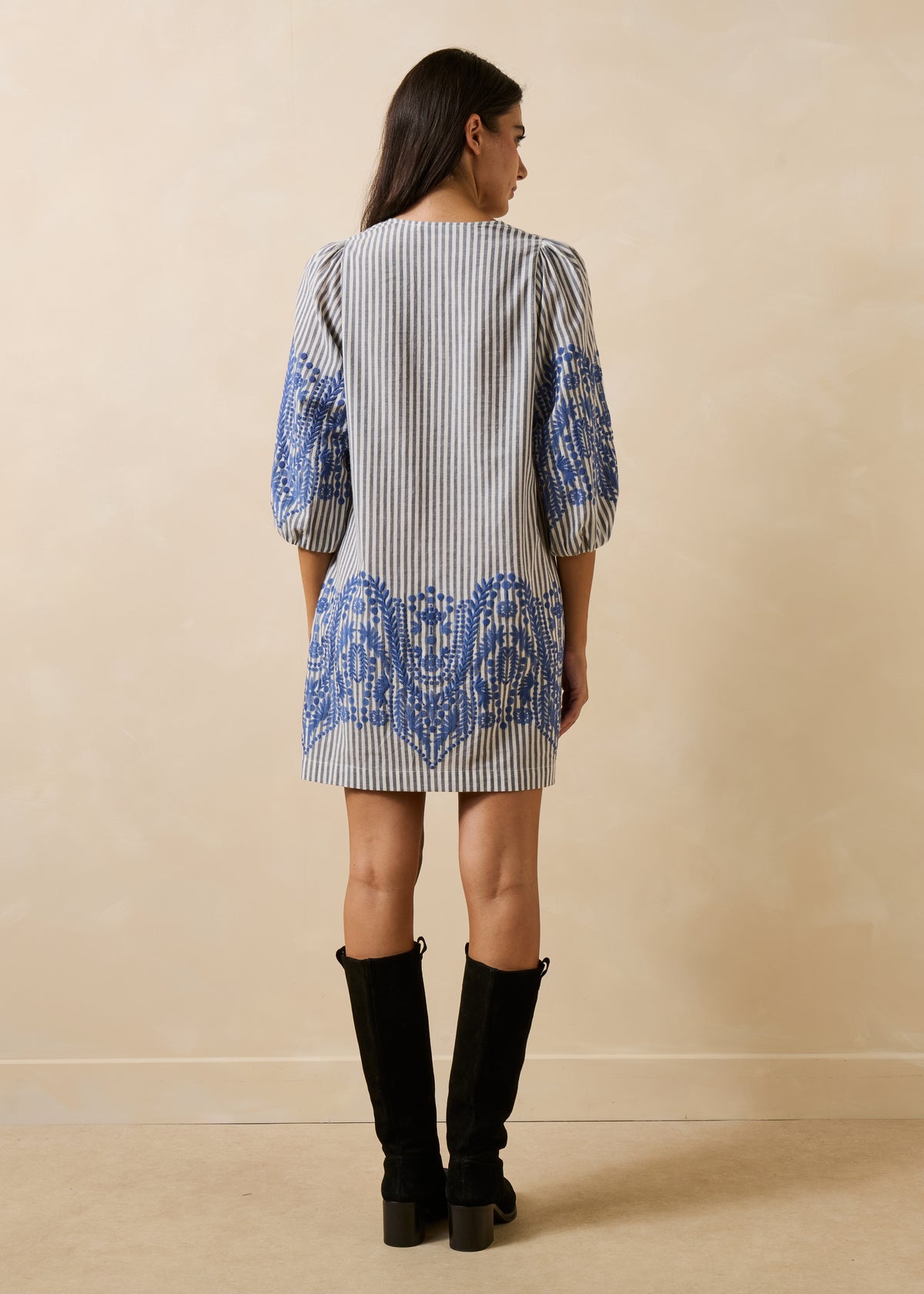 Kleid marineblau - Daia