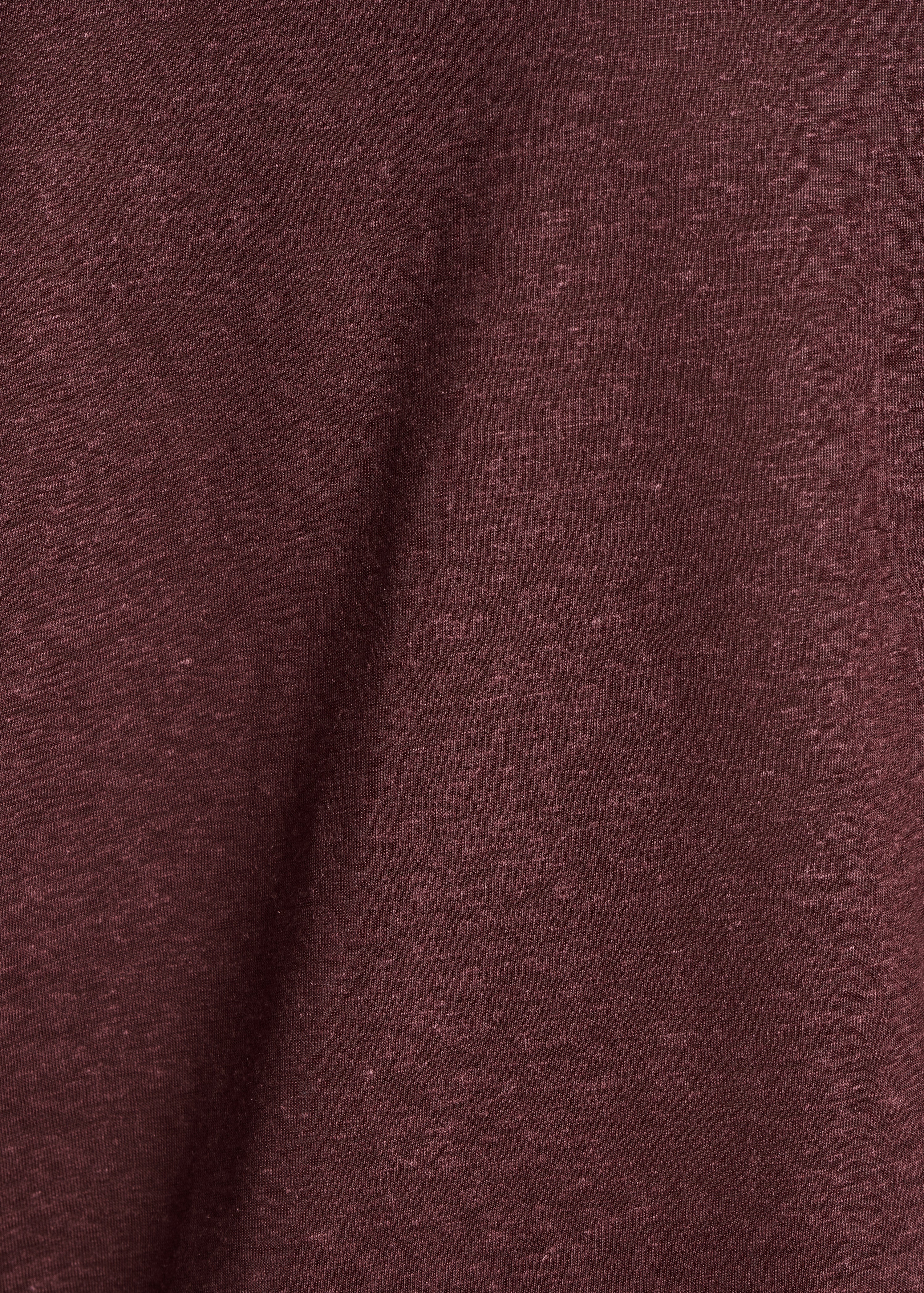 Débardeur marron en jersey lyocell lin