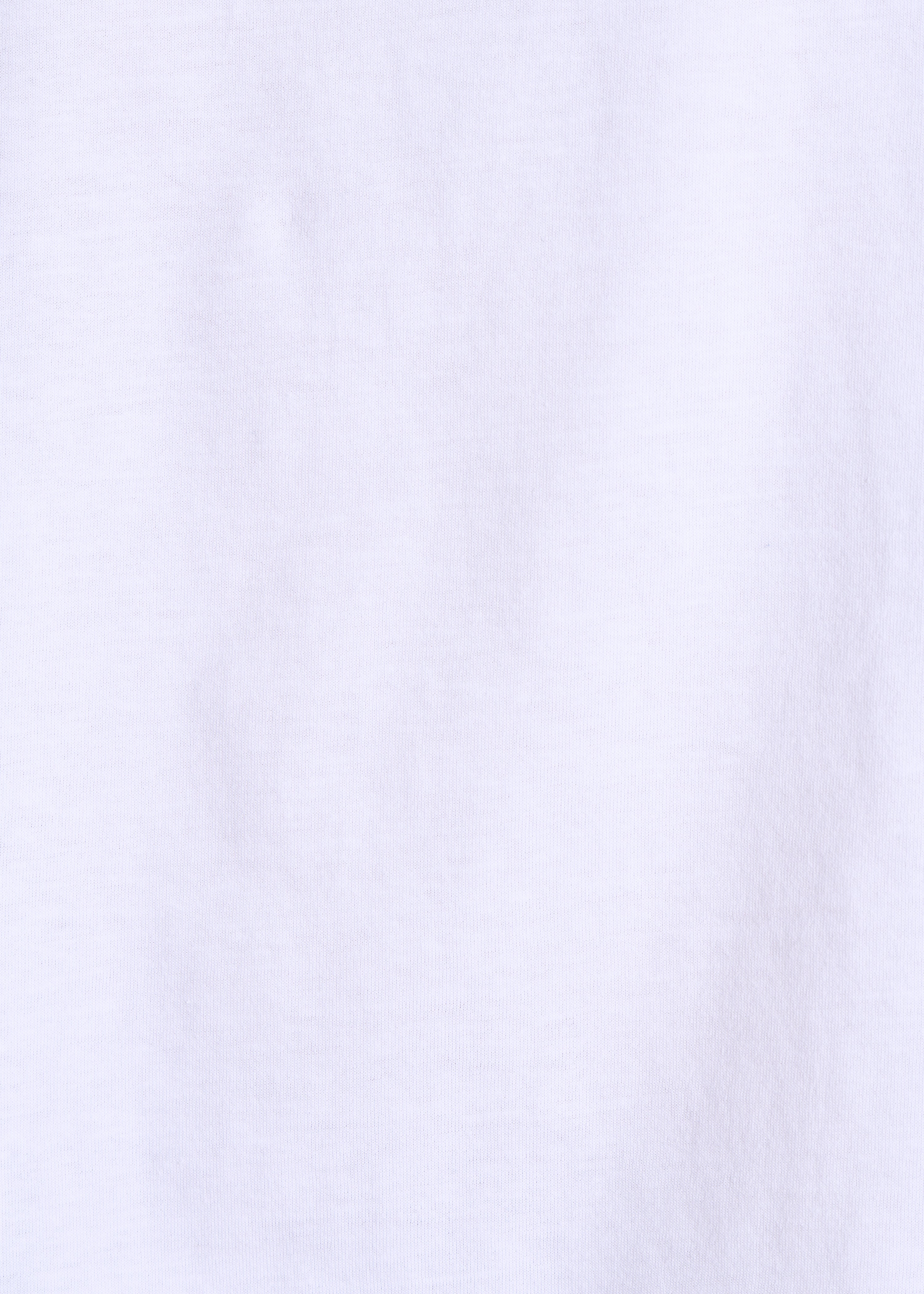 Oversized wit T-shirt van biologisch katoen met korte mouwen