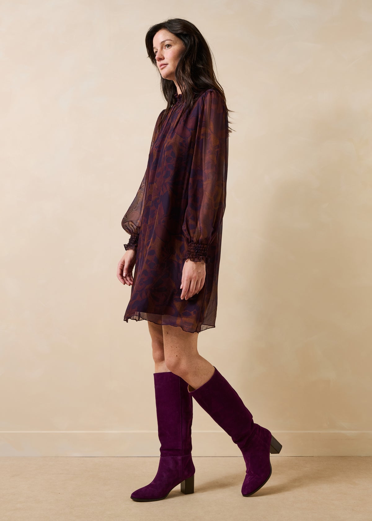 Botas violeta - Zakui