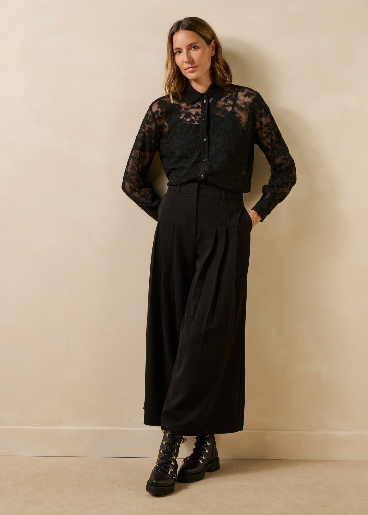 Chemise noire - Pepa