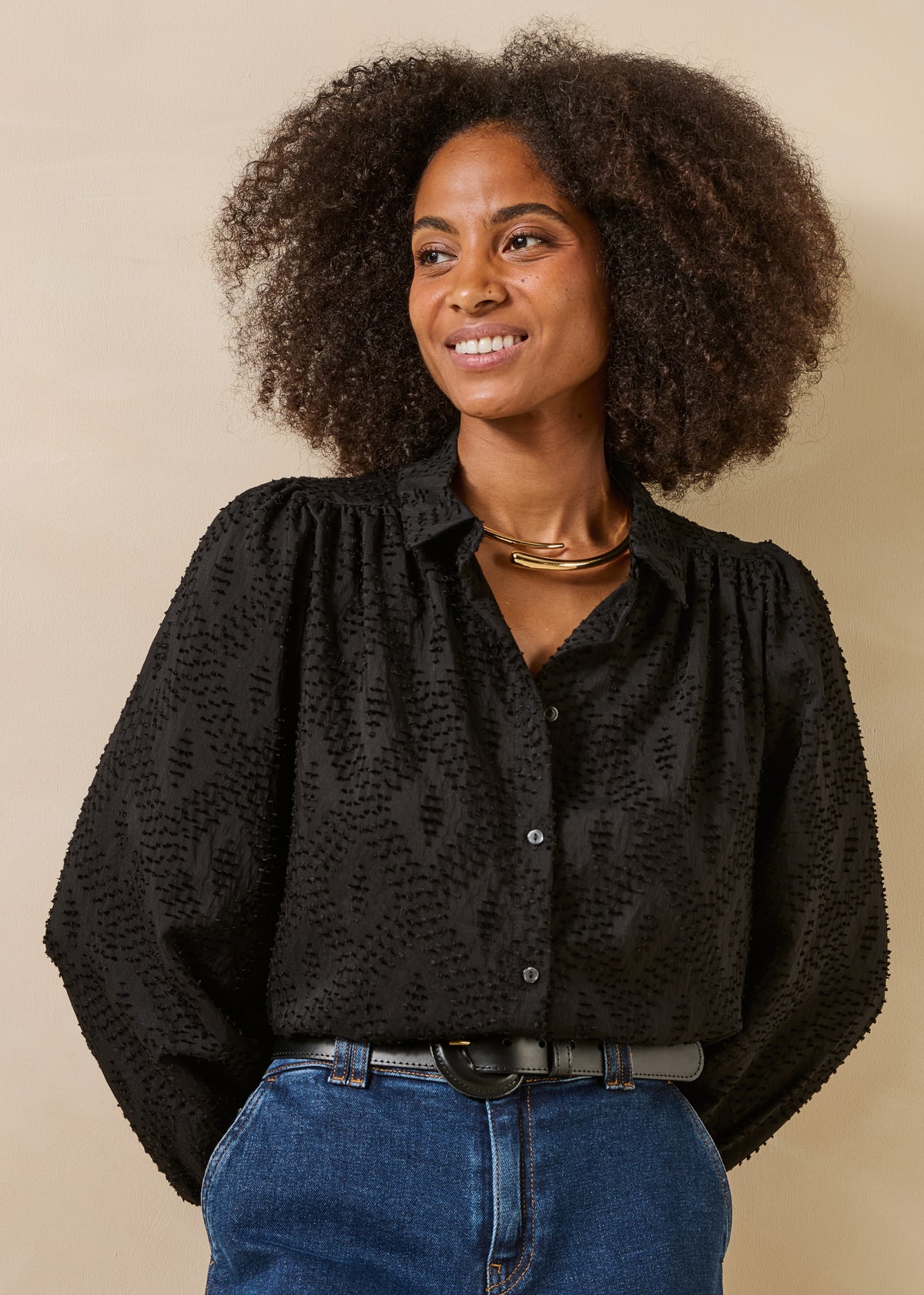 Chemise noire - Topou
