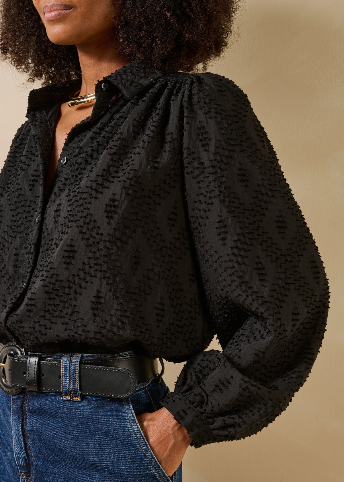 Chemise noire - Topou