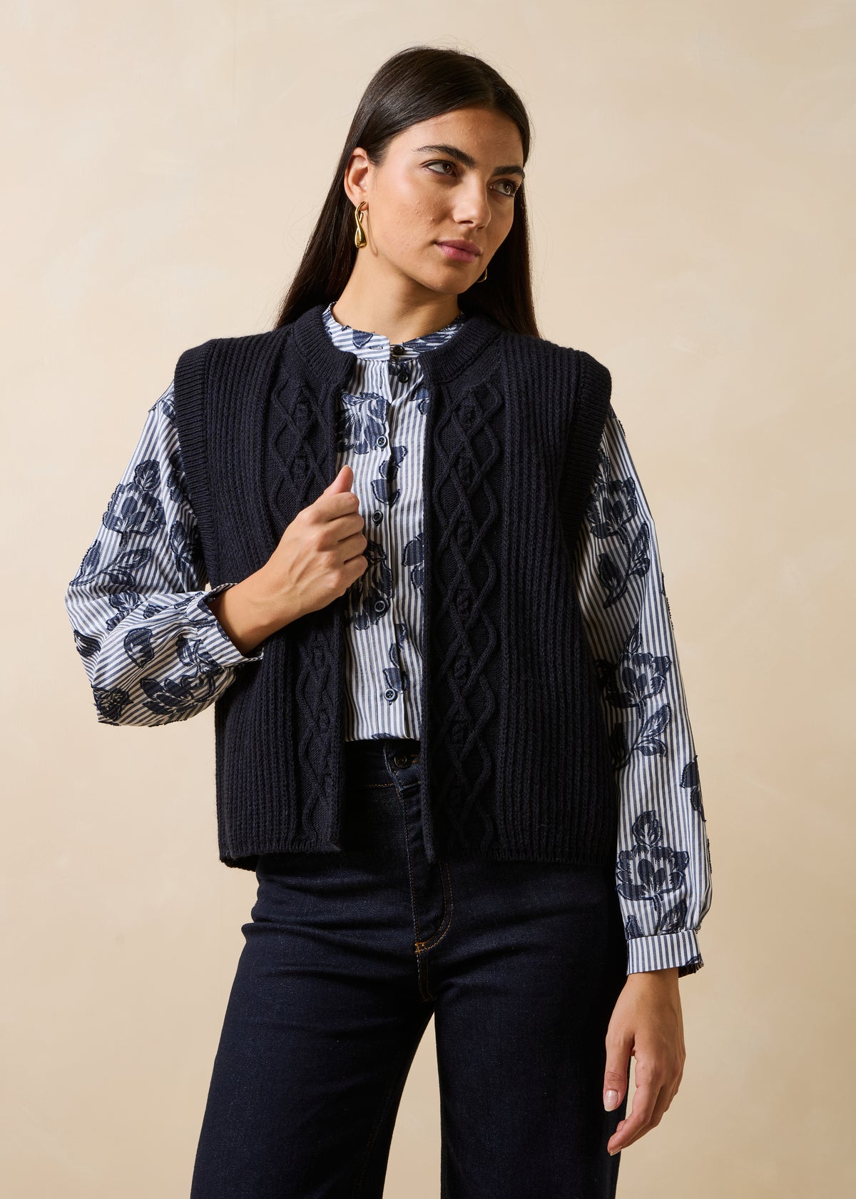 Gilet blu navy - Galardi