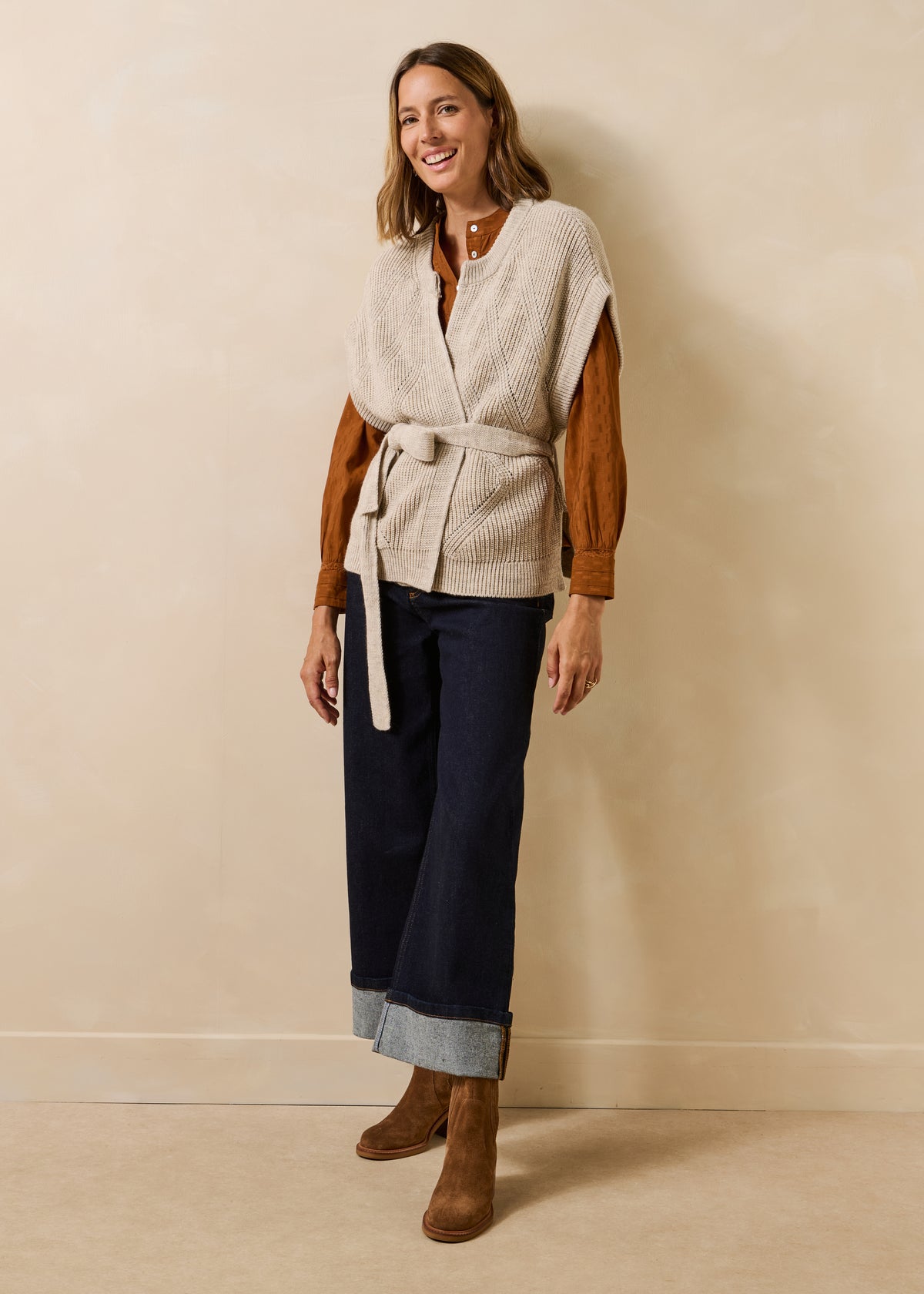Gilet beige - Gloset