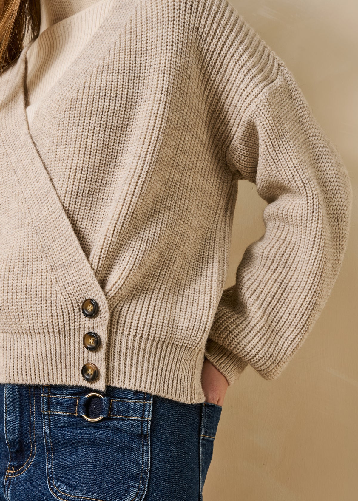 Gilet beige - Gorgeti