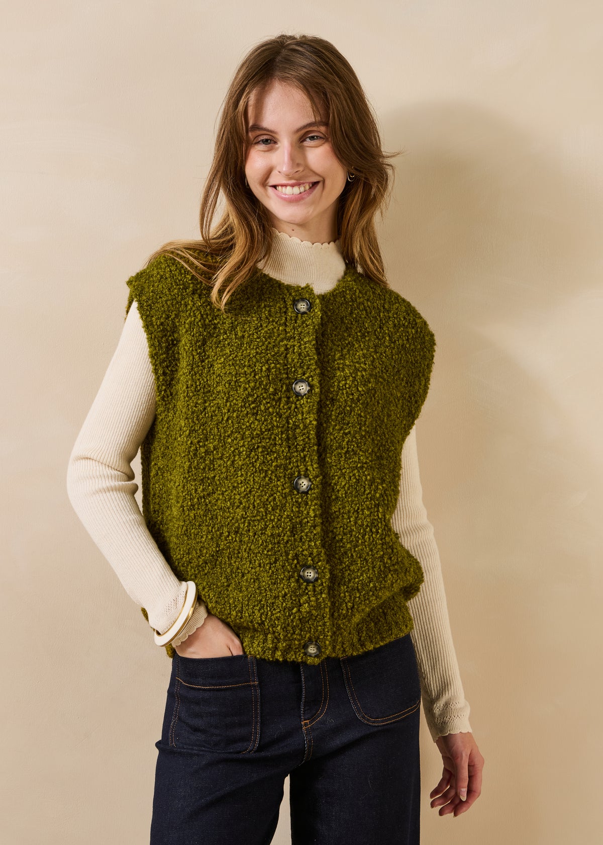 Gilet vert - Gostal