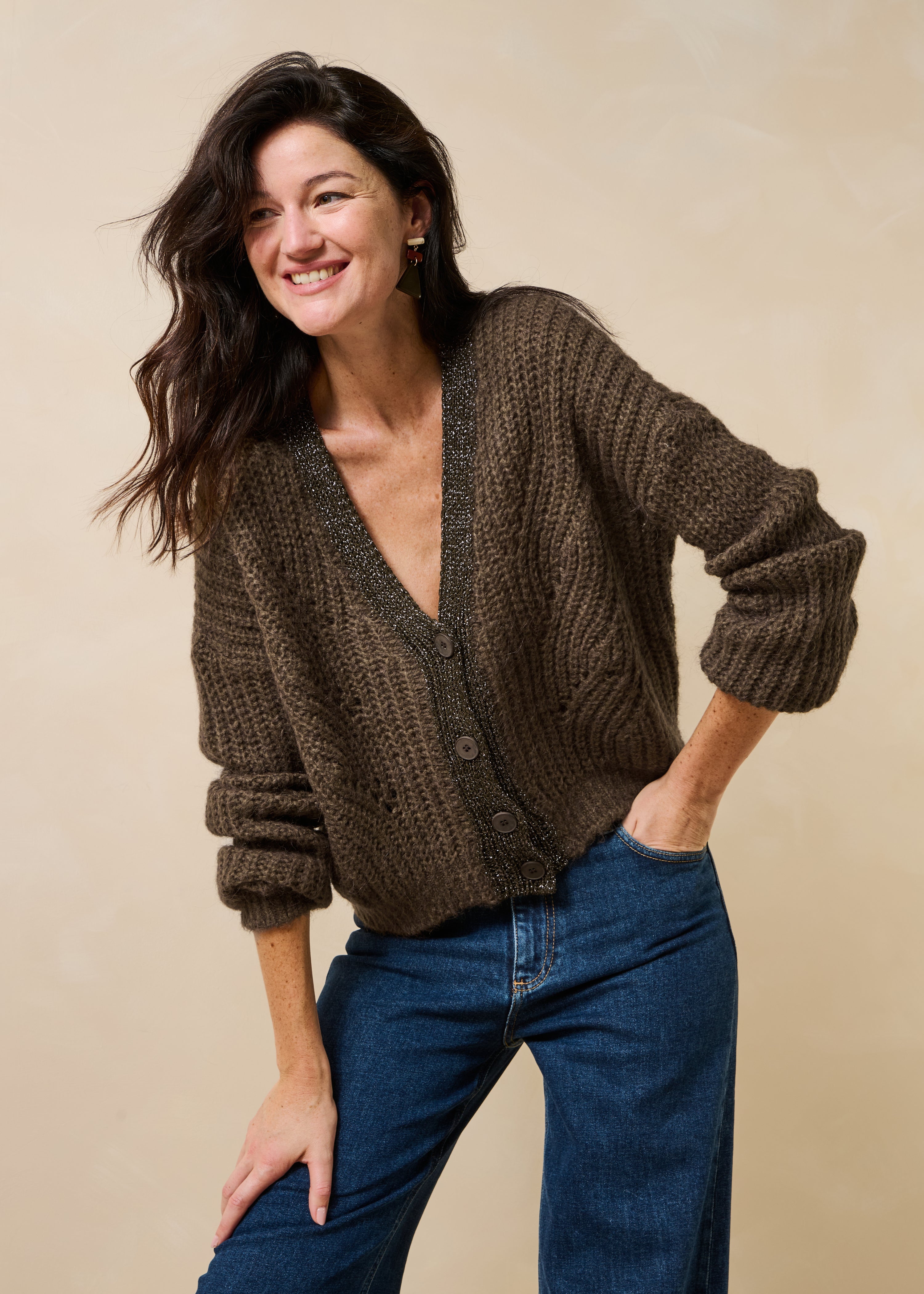 Gilet kaki - Guilia