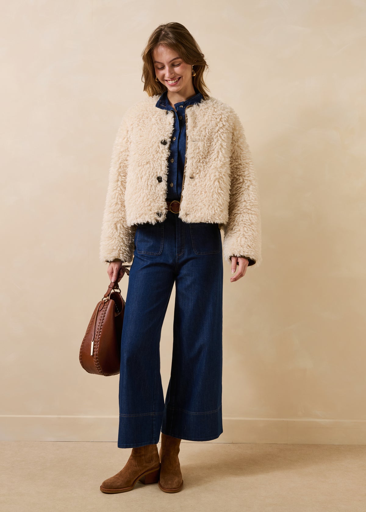 Ecru Coat - Ganea