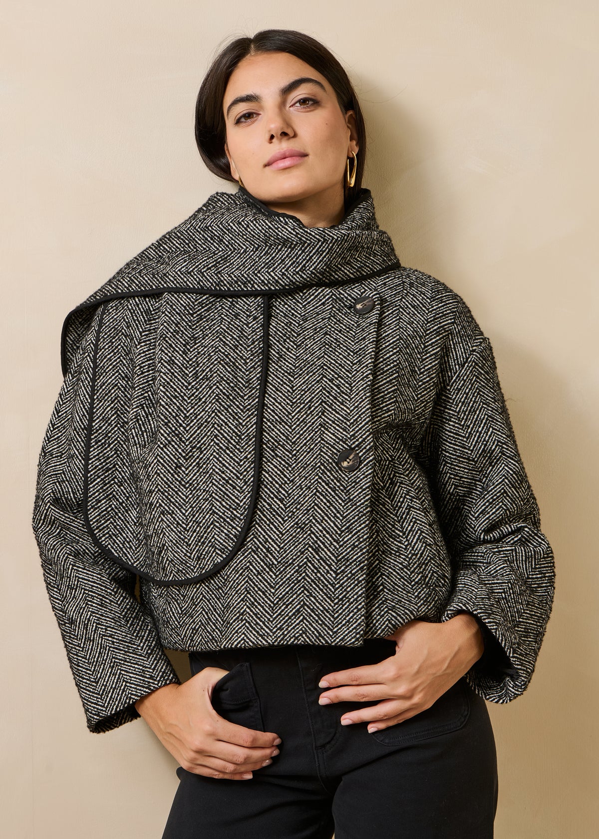 Manteau noir - Getreta
