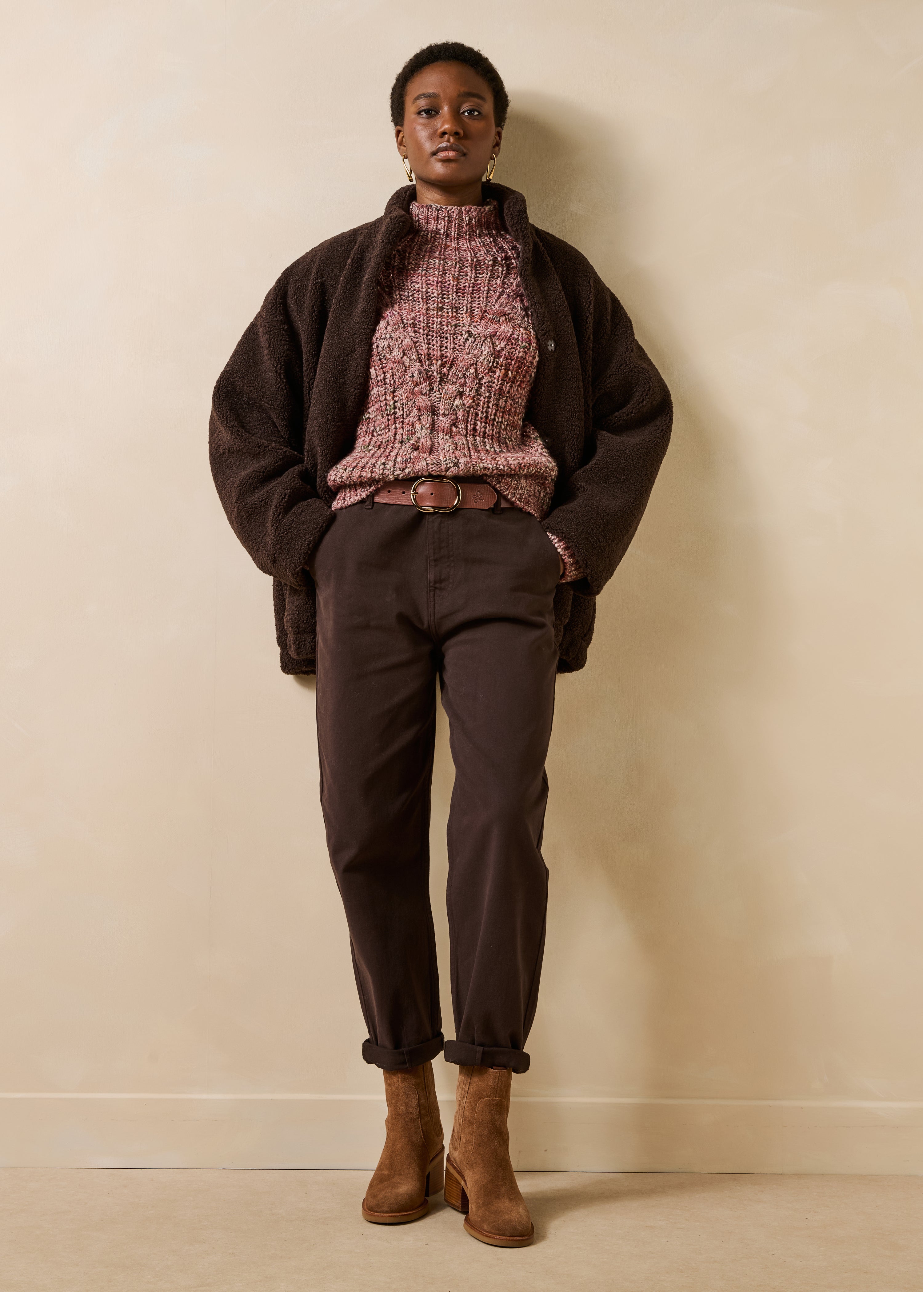 Blouson marron - Gladys