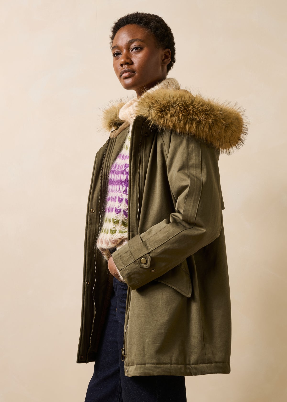 Parka kaki - Gonxi