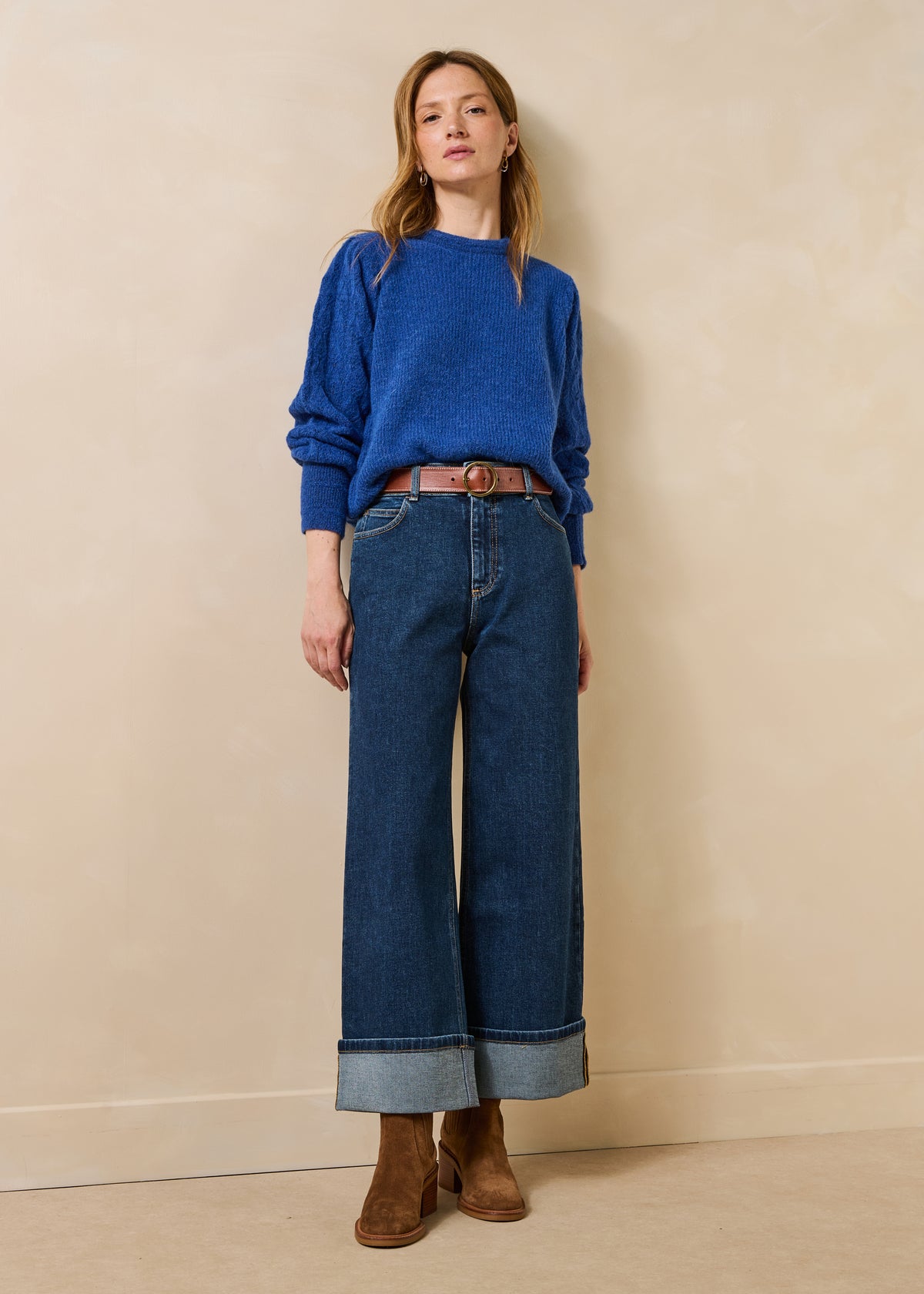 Faded blue jeans - Gawson