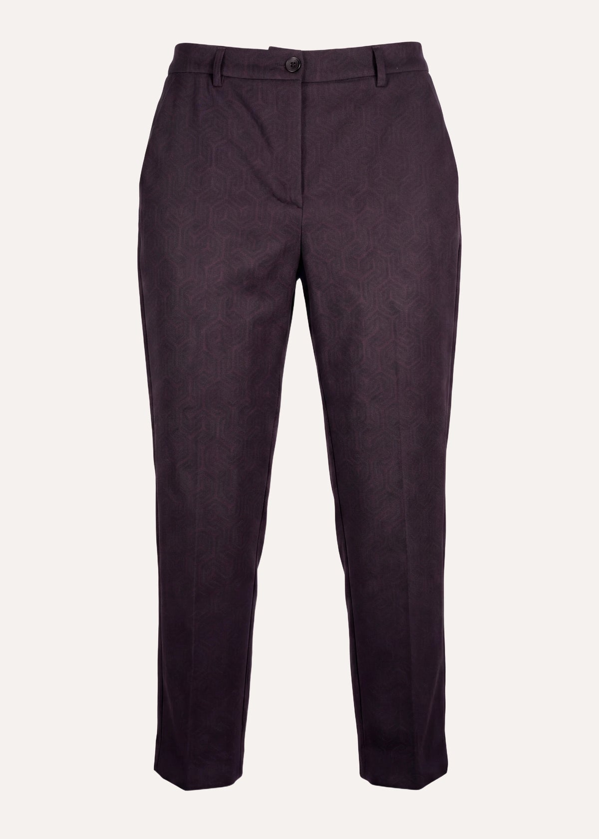 Auberginen- und marineblaue Hose - Billy