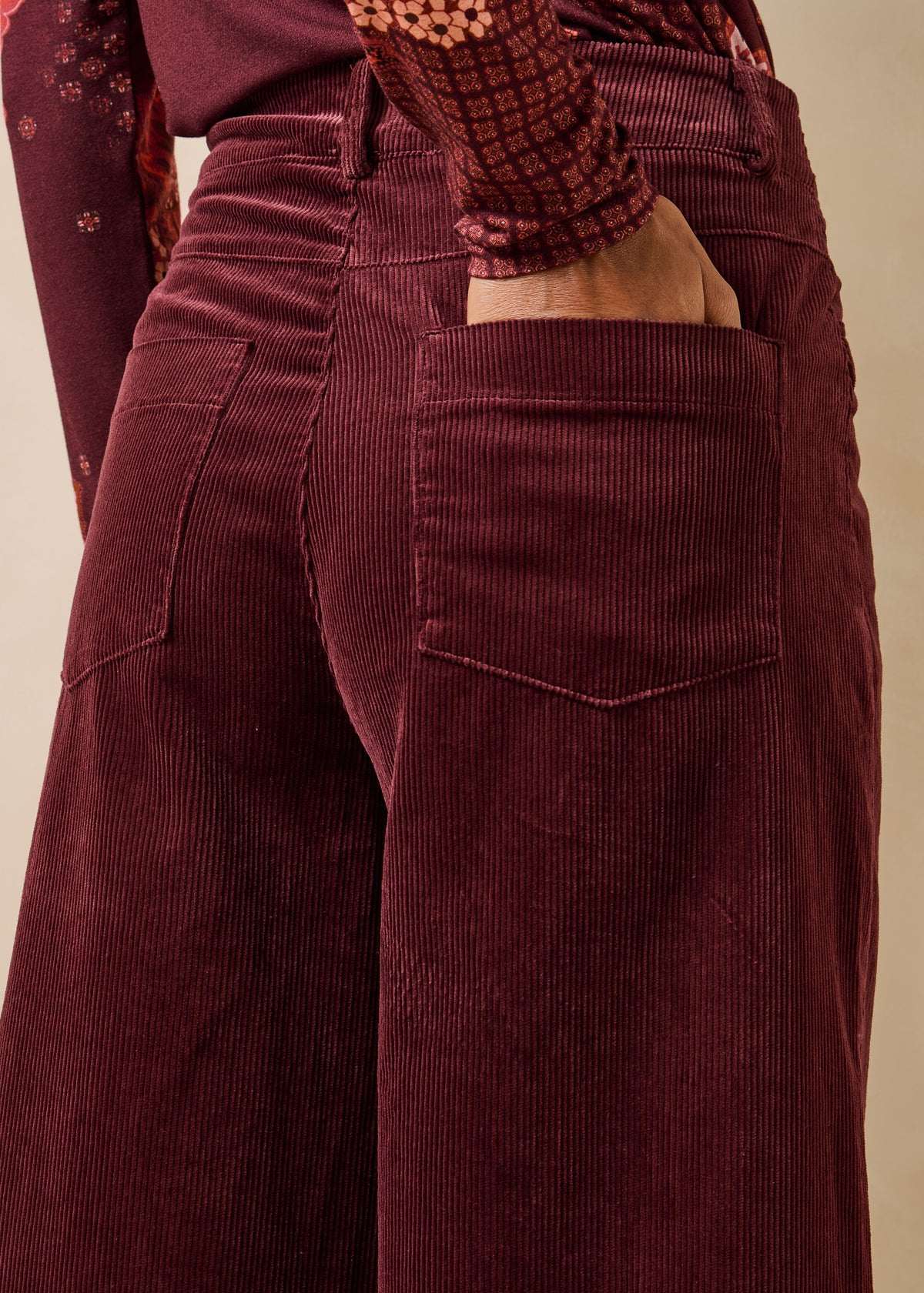 Pantalon bordeaux - Field
