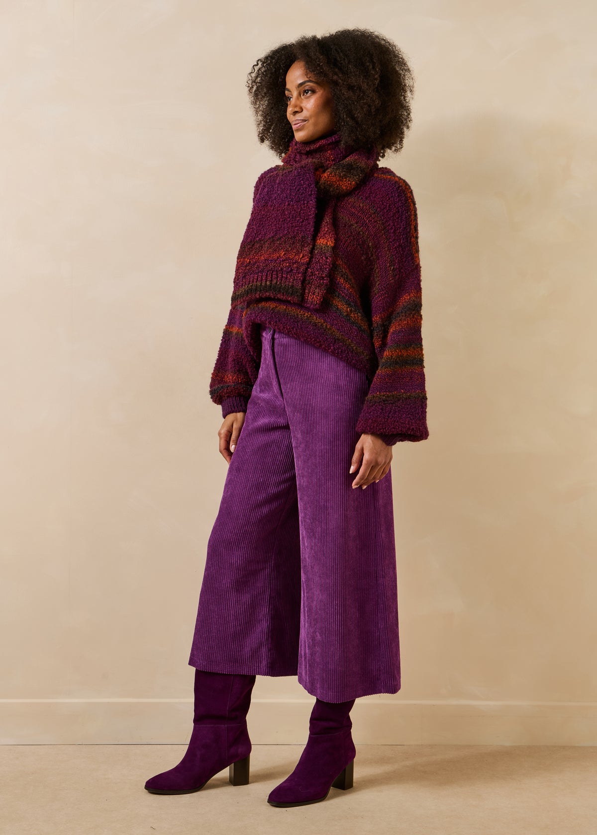 Purple trousers - Gatine