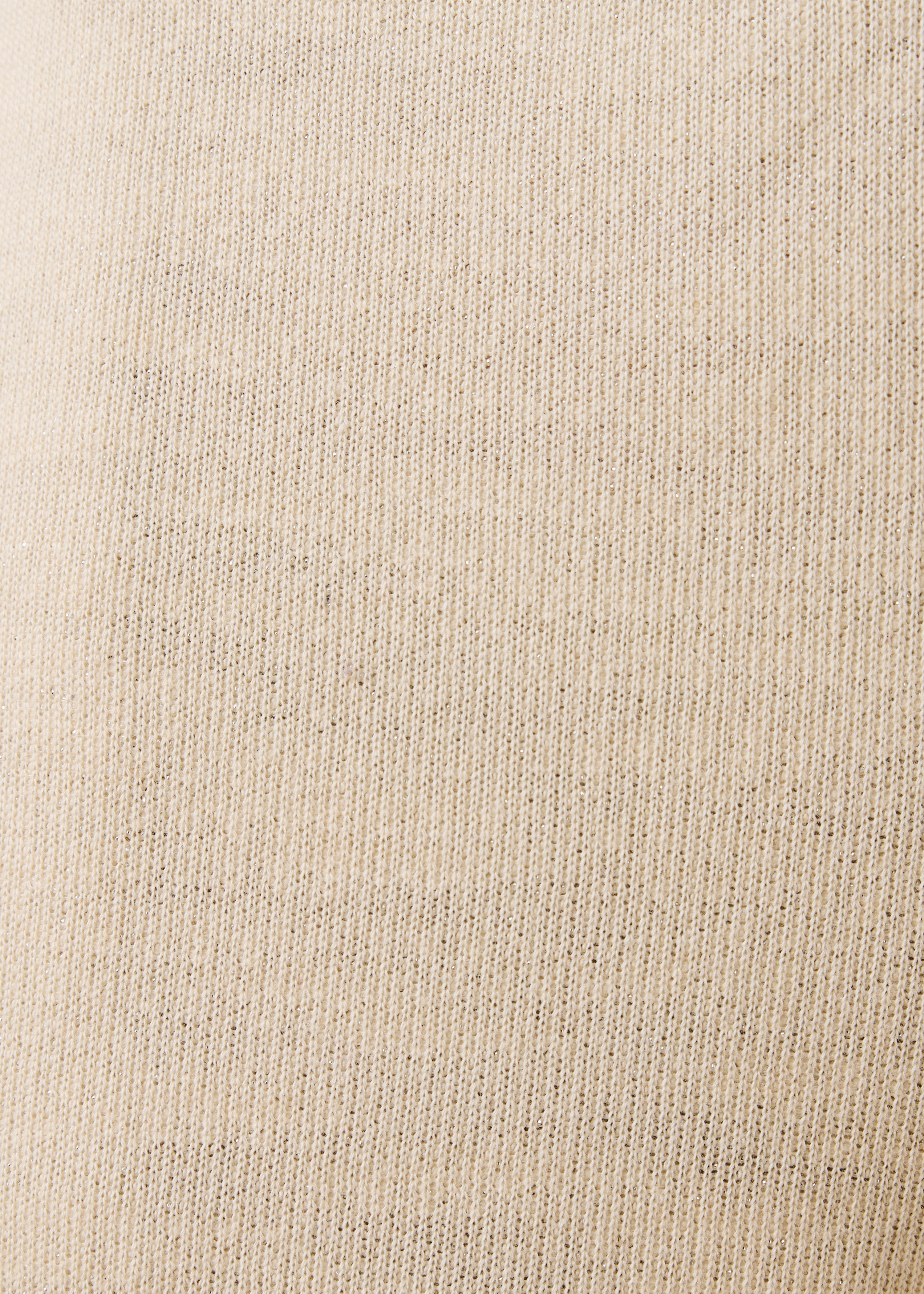 Pantalon large écru en coton biologique