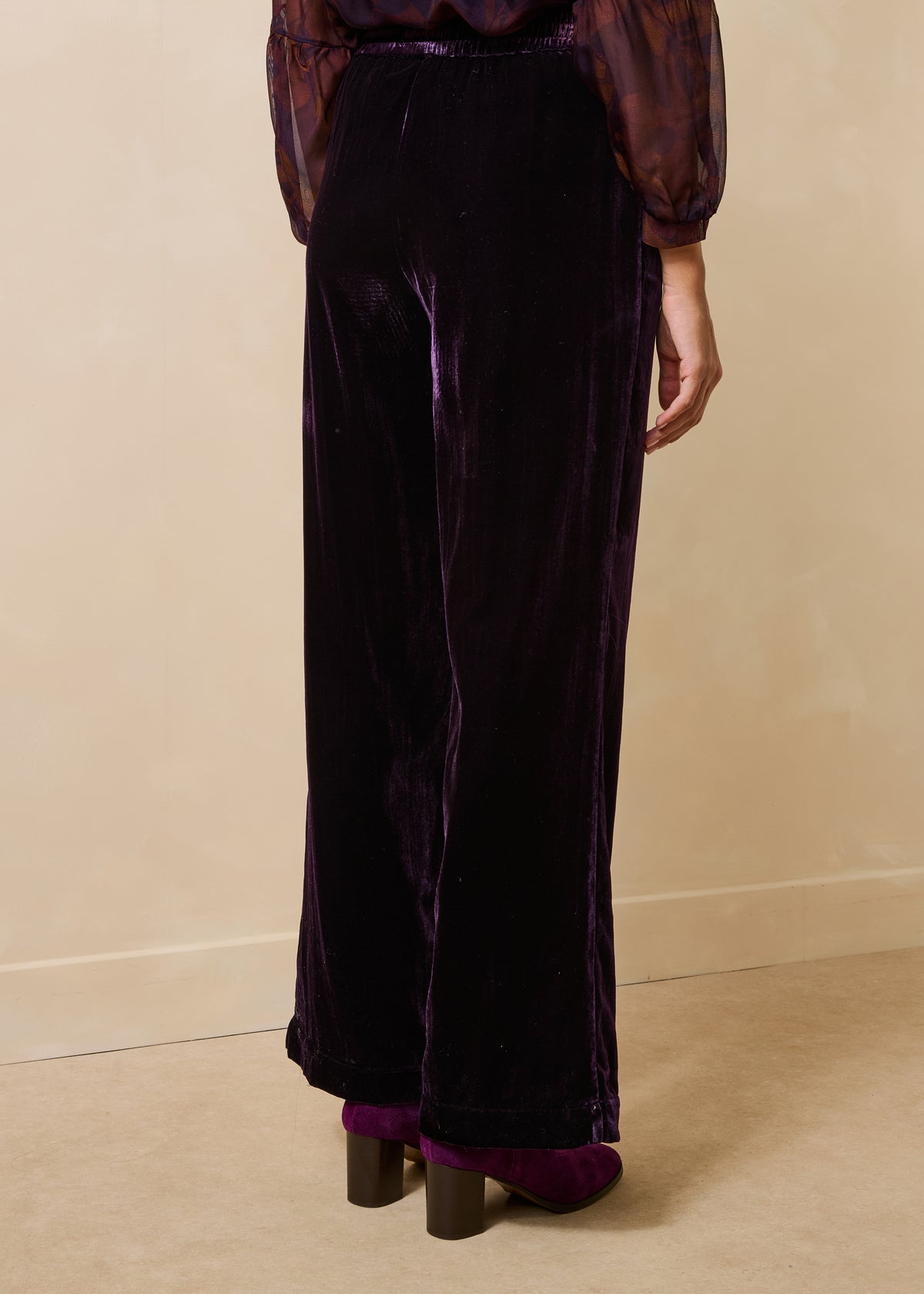 Pantalon violet - Pacoa