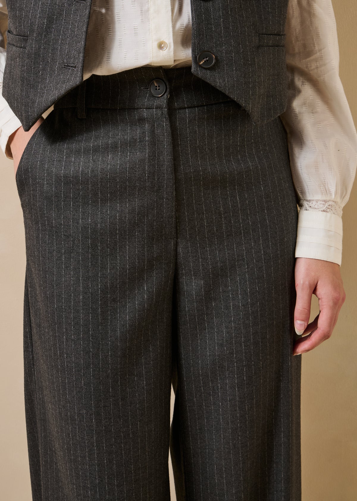 Pantalon gris - Triple