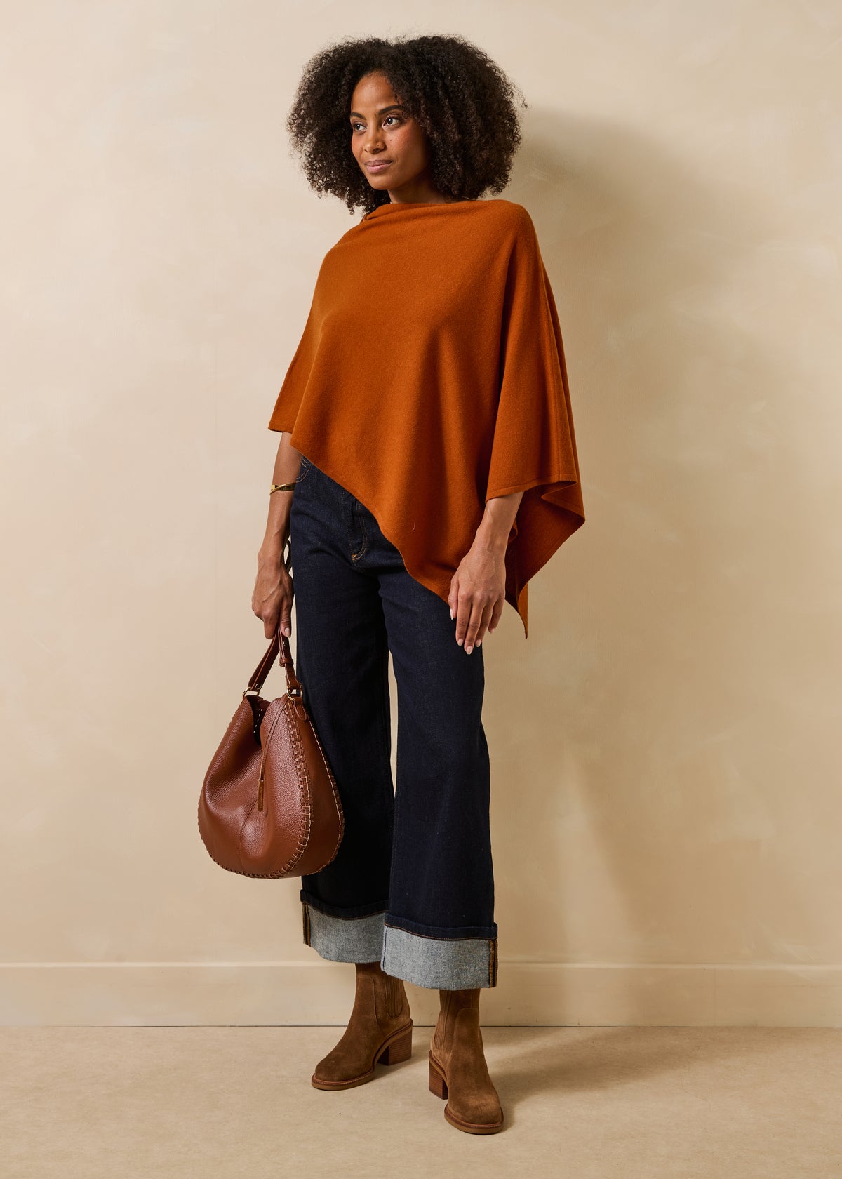 Maglione cognac - Foncho